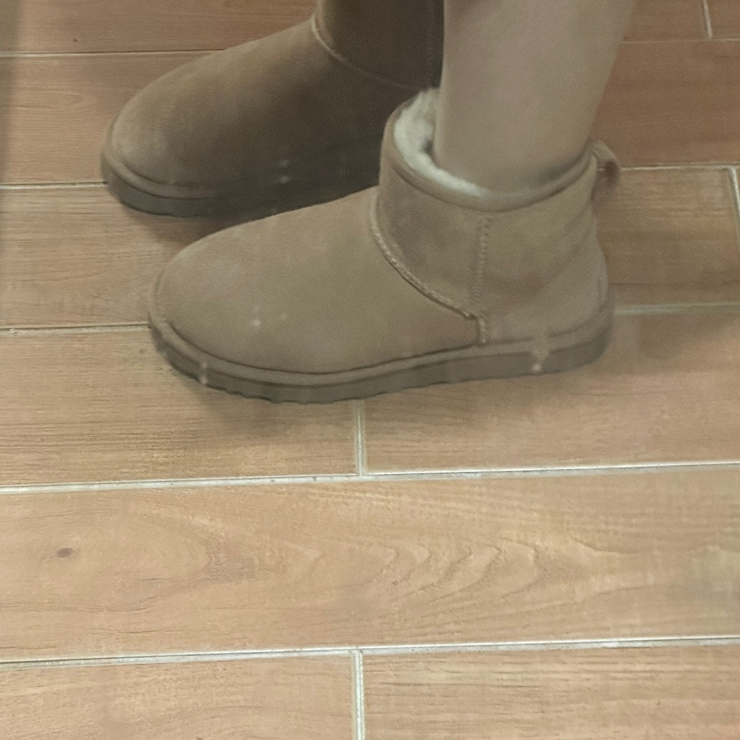 (W) UGG Classic Mini II Boots Chestnut 착용 스타일 - 2