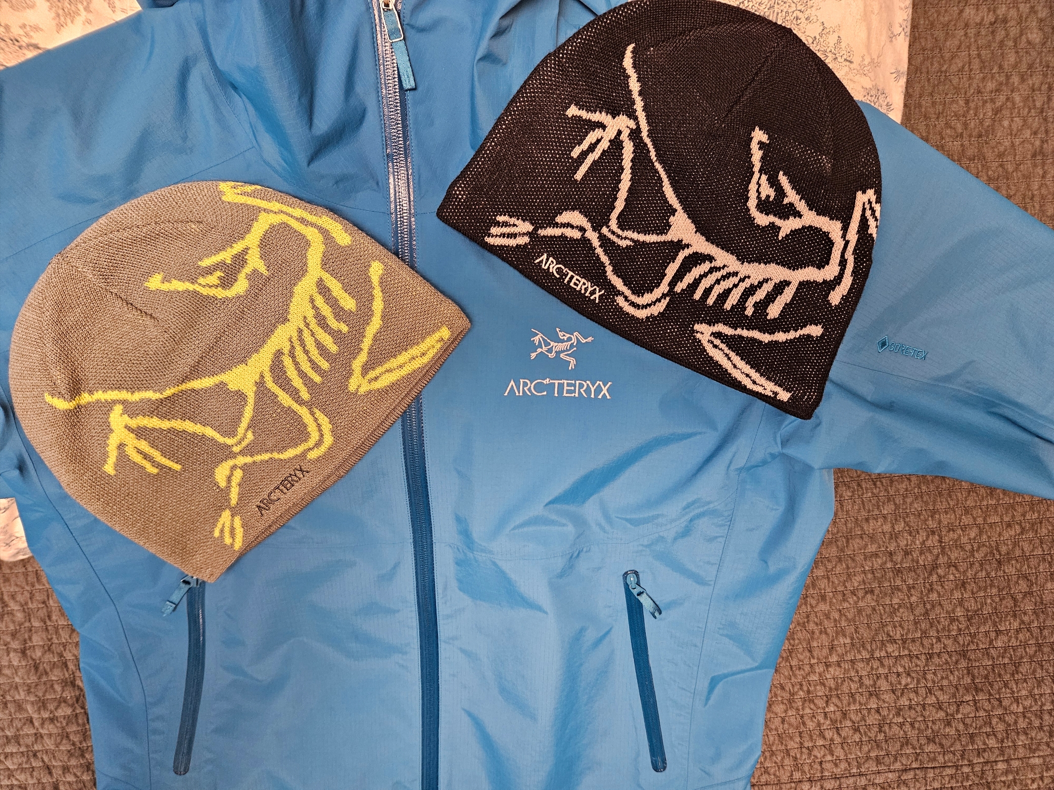 Arc'teryx Bird Head Toque Orca, Arc'teryx Bird Head Toque Forage 착용 스타일