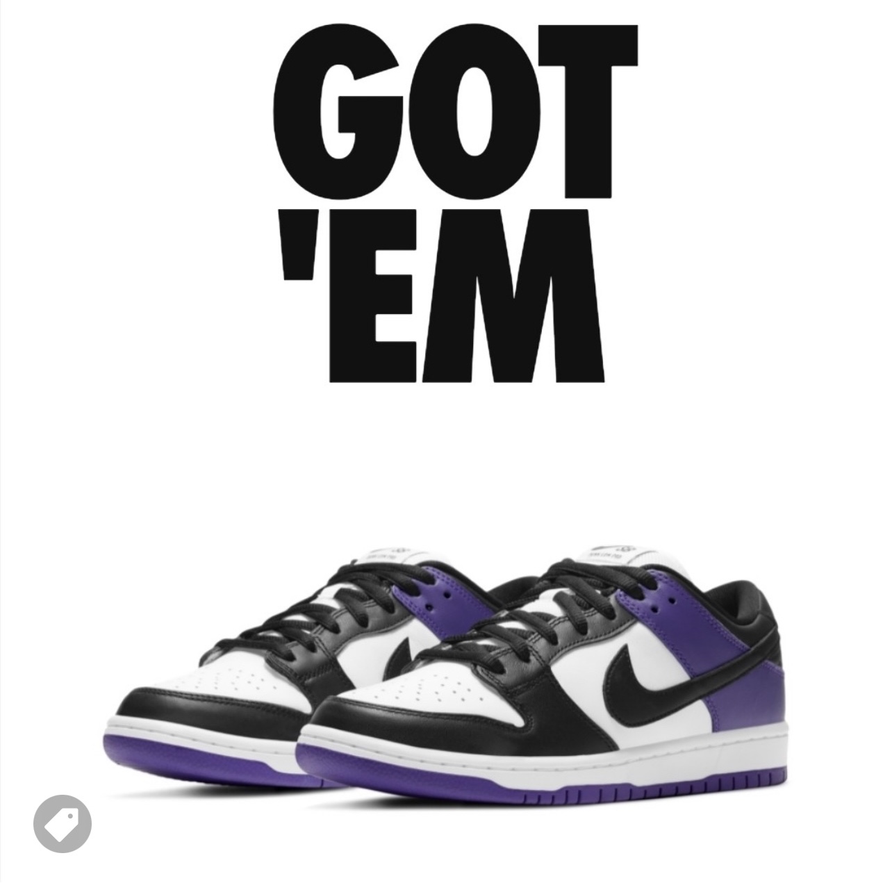 Nike SB Dunk Low Pro Court Purple 착용 스타일