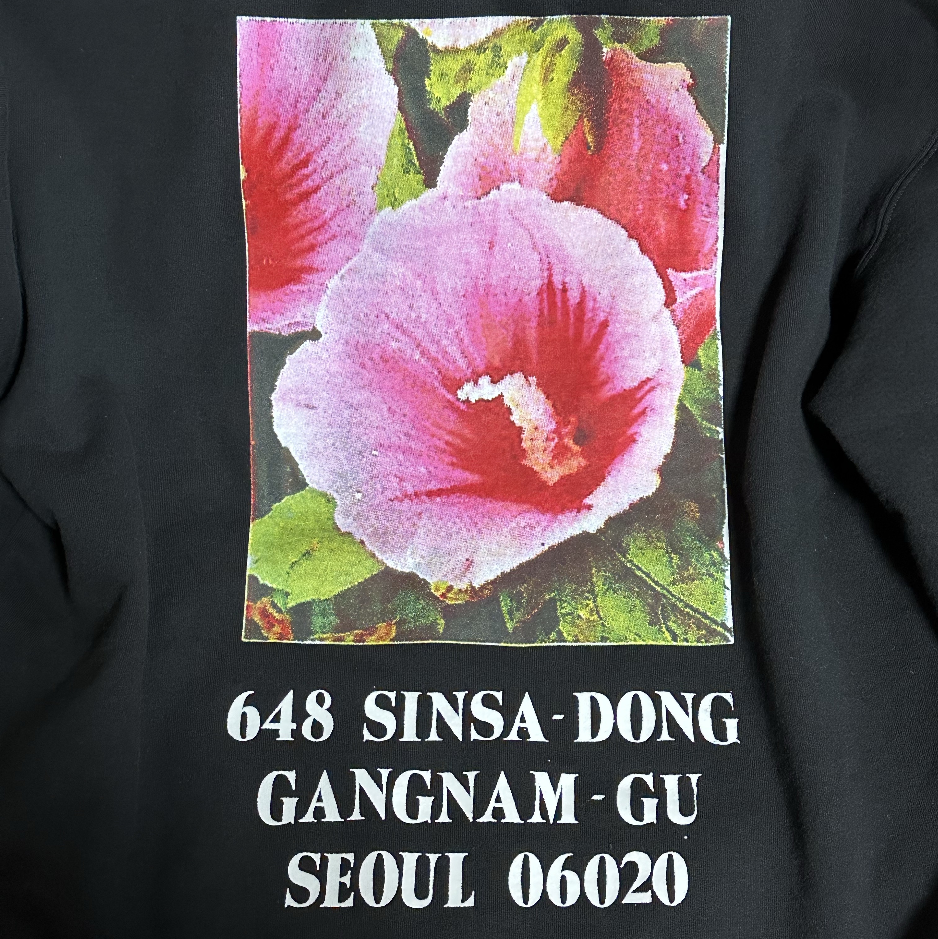 Supreme Seoul Box Logo Hooded Sweatshirt Black - 23FW 착용 스타일