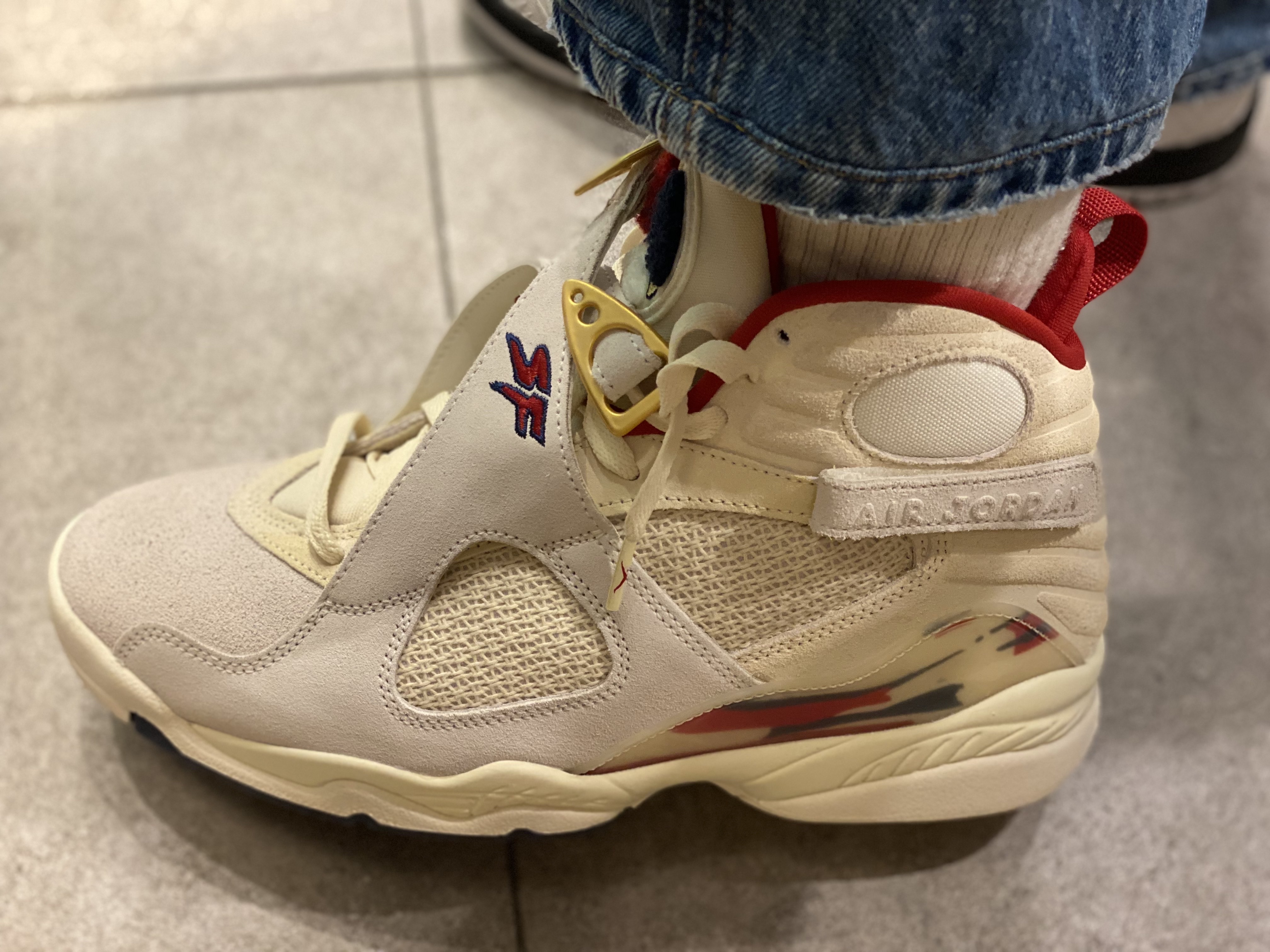 Jordan 8 x SoleFly Retro SP Mi Casa es Su Casa 착용 스타일 - 4