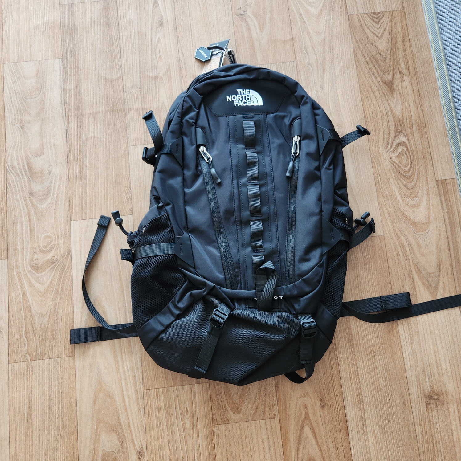 The North Face Big Shot Black 착용 스타일