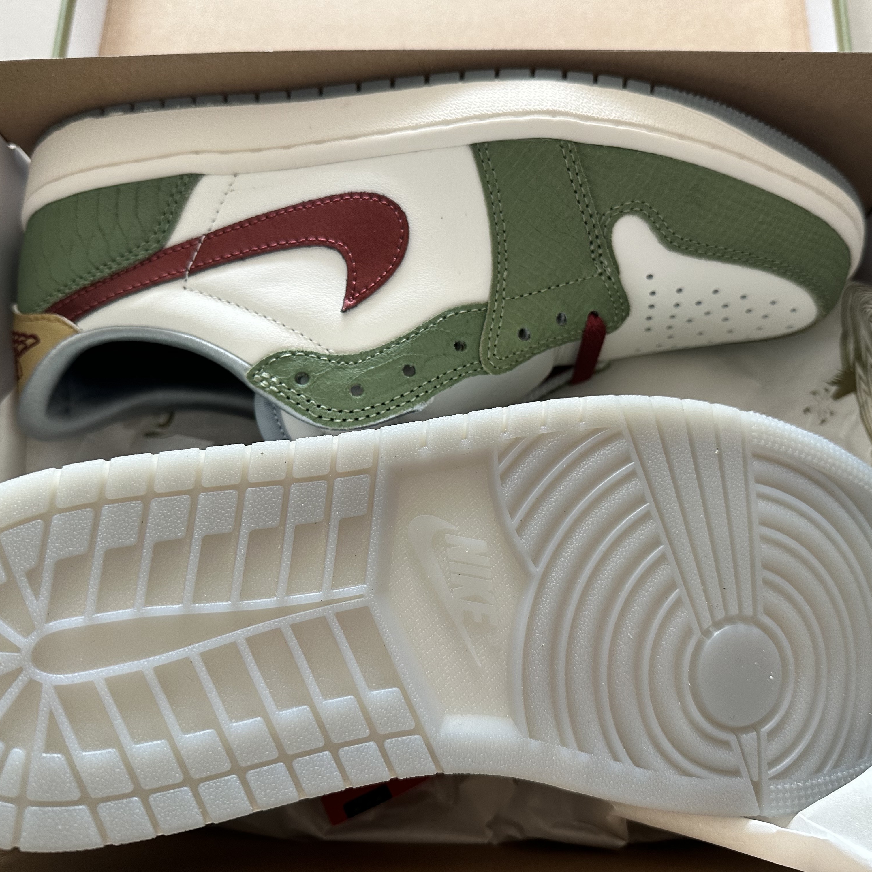 Jordan 1 Retro Low OG Chinese New Year 착용 스타일 - 6