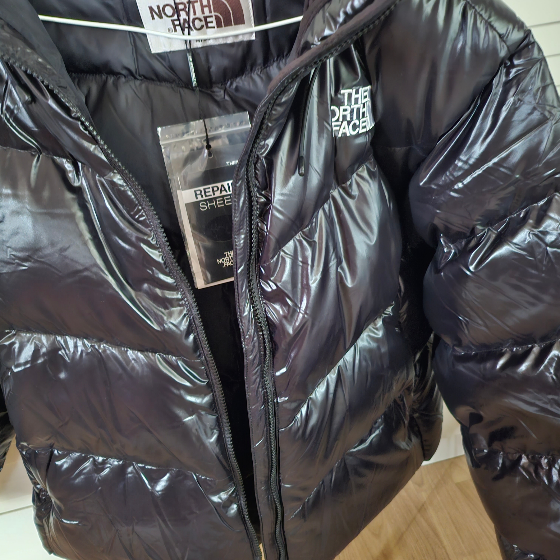 The North Face White Label Neo Free Move Down Jacket Black 착용 스타일