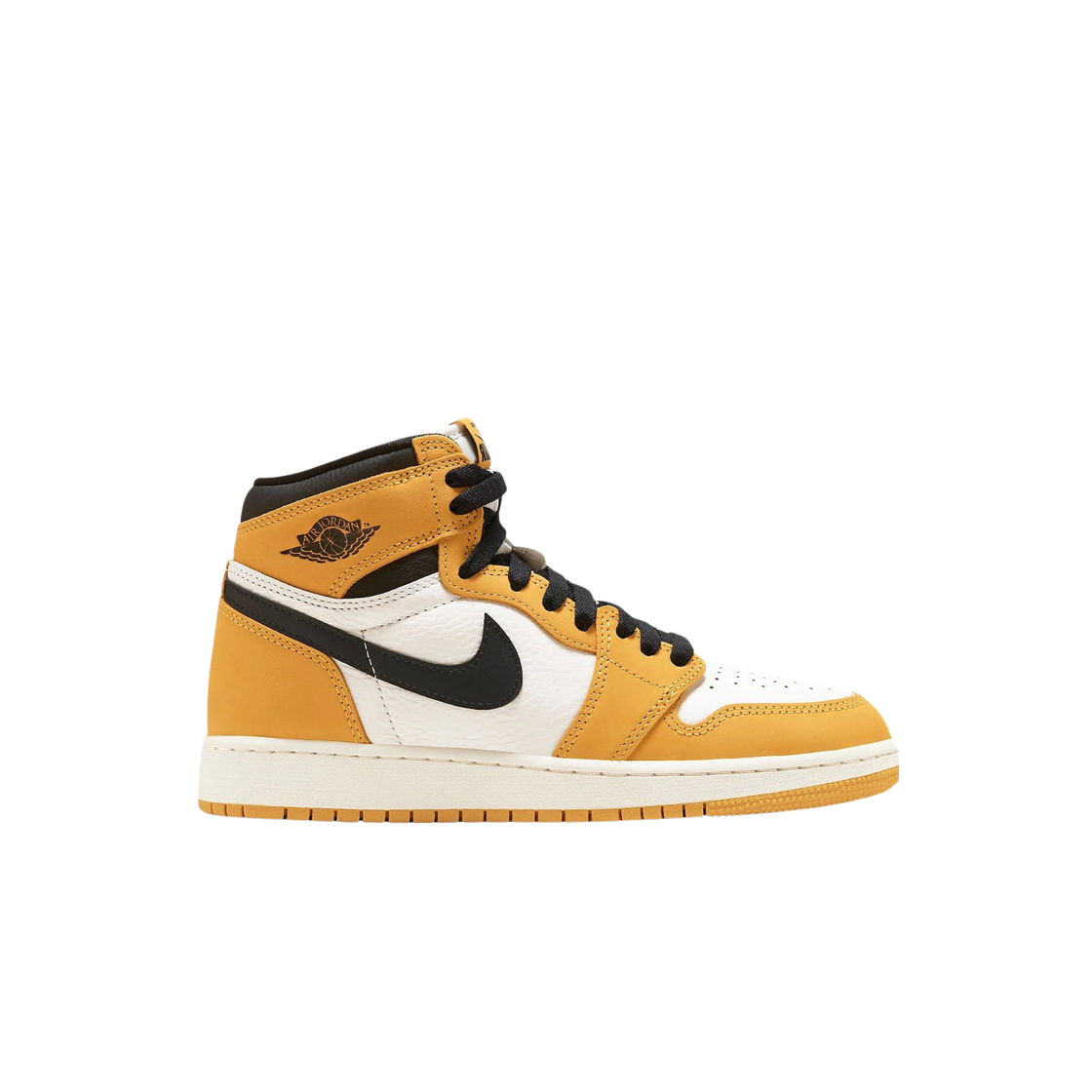 (GS) 조던 1 레트로 하이 OG 옐로우 오커((GS) Jordan 1 Retro High OG Yellow Ochre)