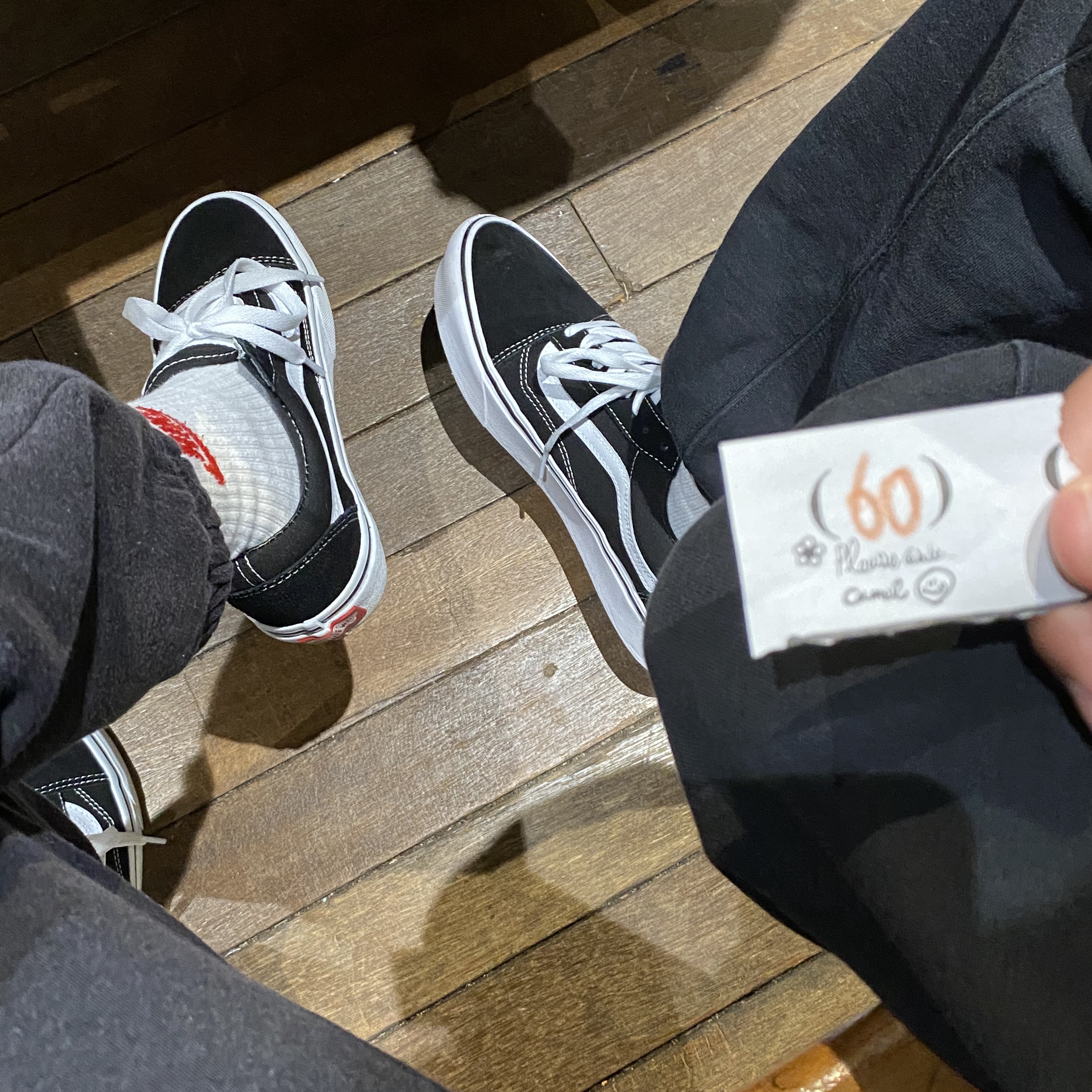 Vans Vault OG Old Skool LX Black 착용 스타일