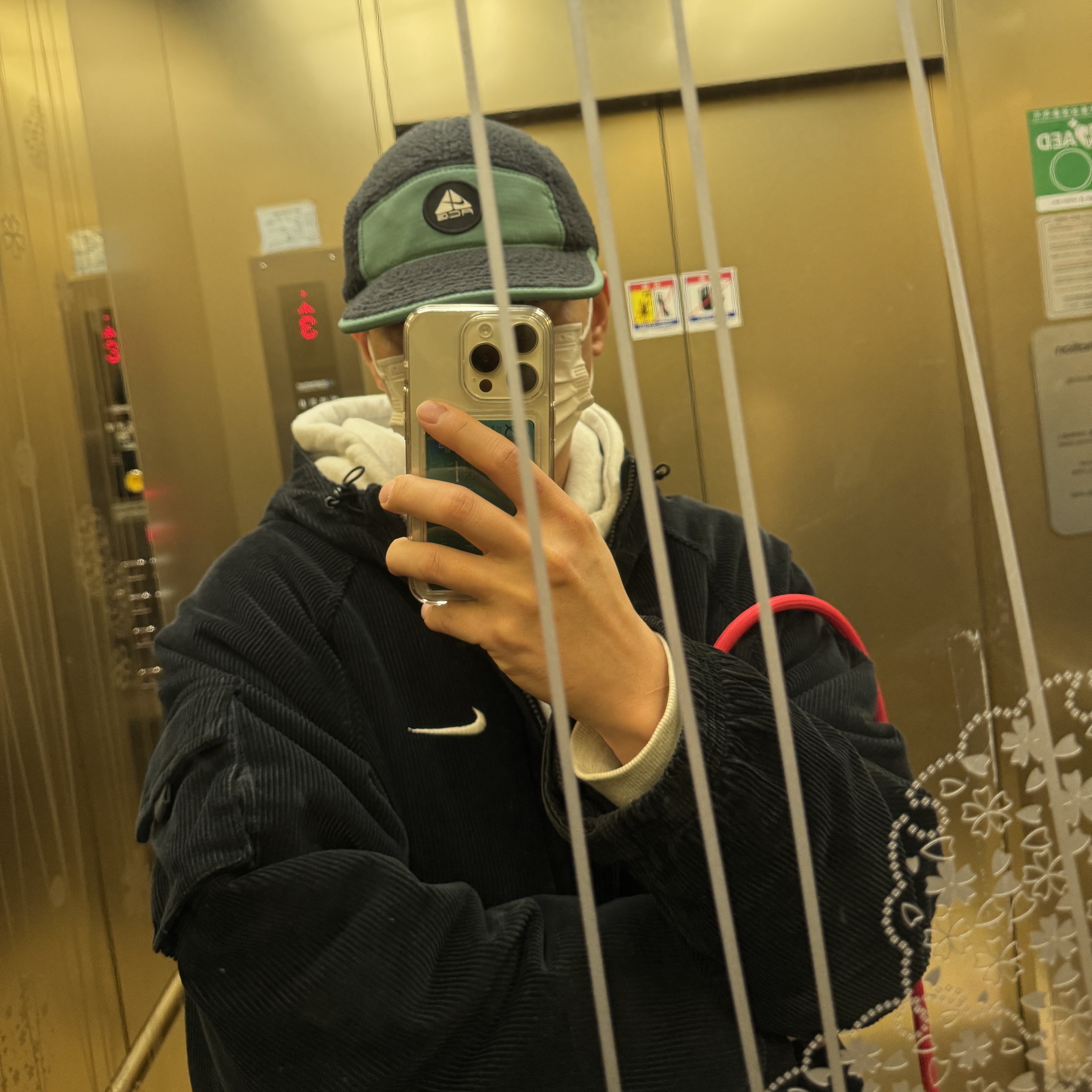 Nike ACG Therma-Fit Fly Unstructured Cap 착용 스타일