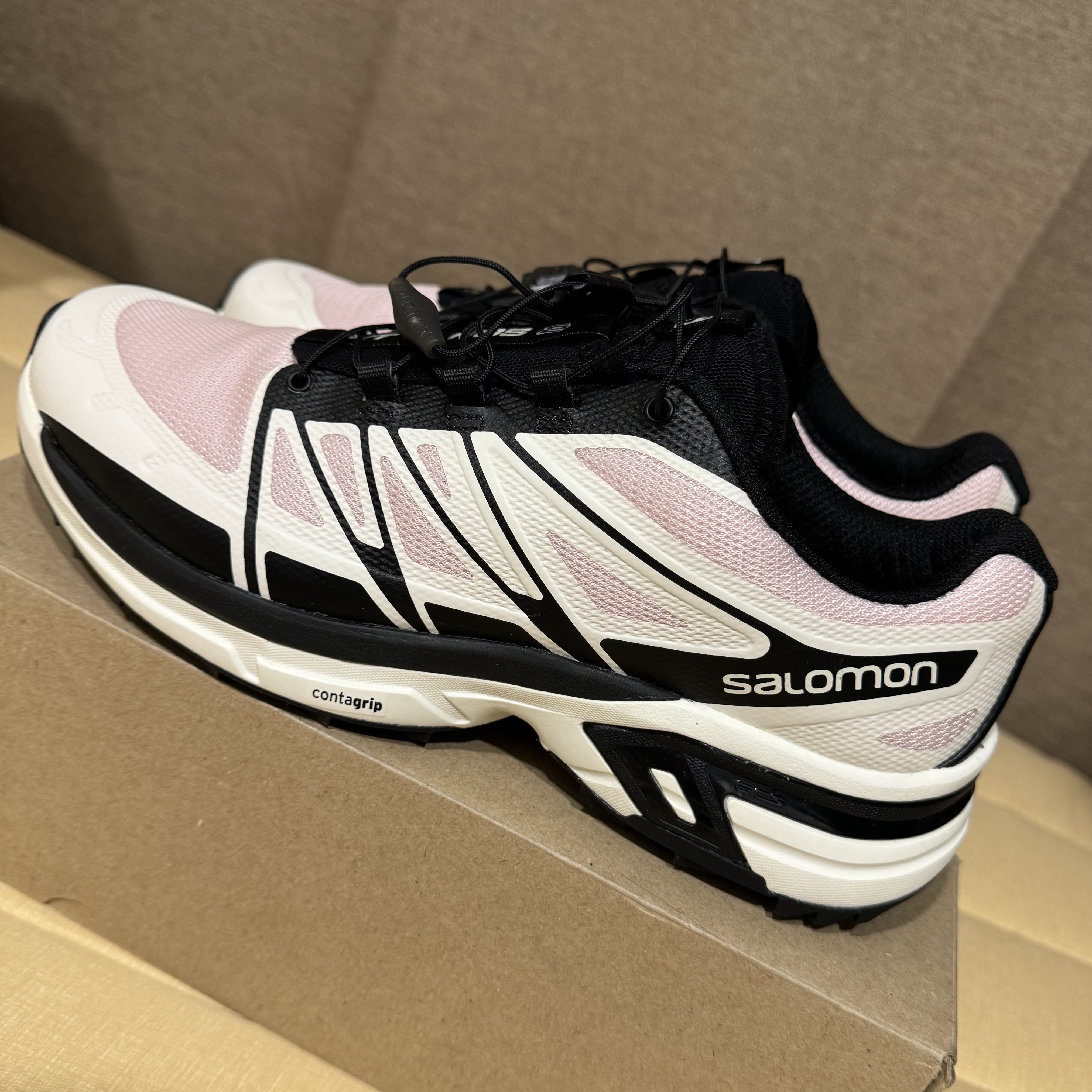 Salomon XT-Wings 2 Cradle Pink 착용 스타일