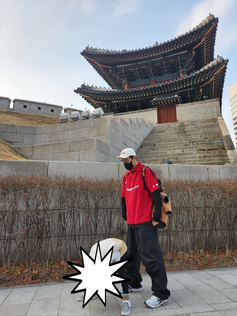 Asics Gel-Kayano 14 Cream Black, Supreme Denim Camp Cap Natural - 23SS 착용 스타일 - 2