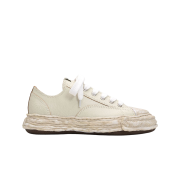 Maison Mihara Yasuhiro Peterson23 OG Sole Cracking Leather Low-top Sneakers White