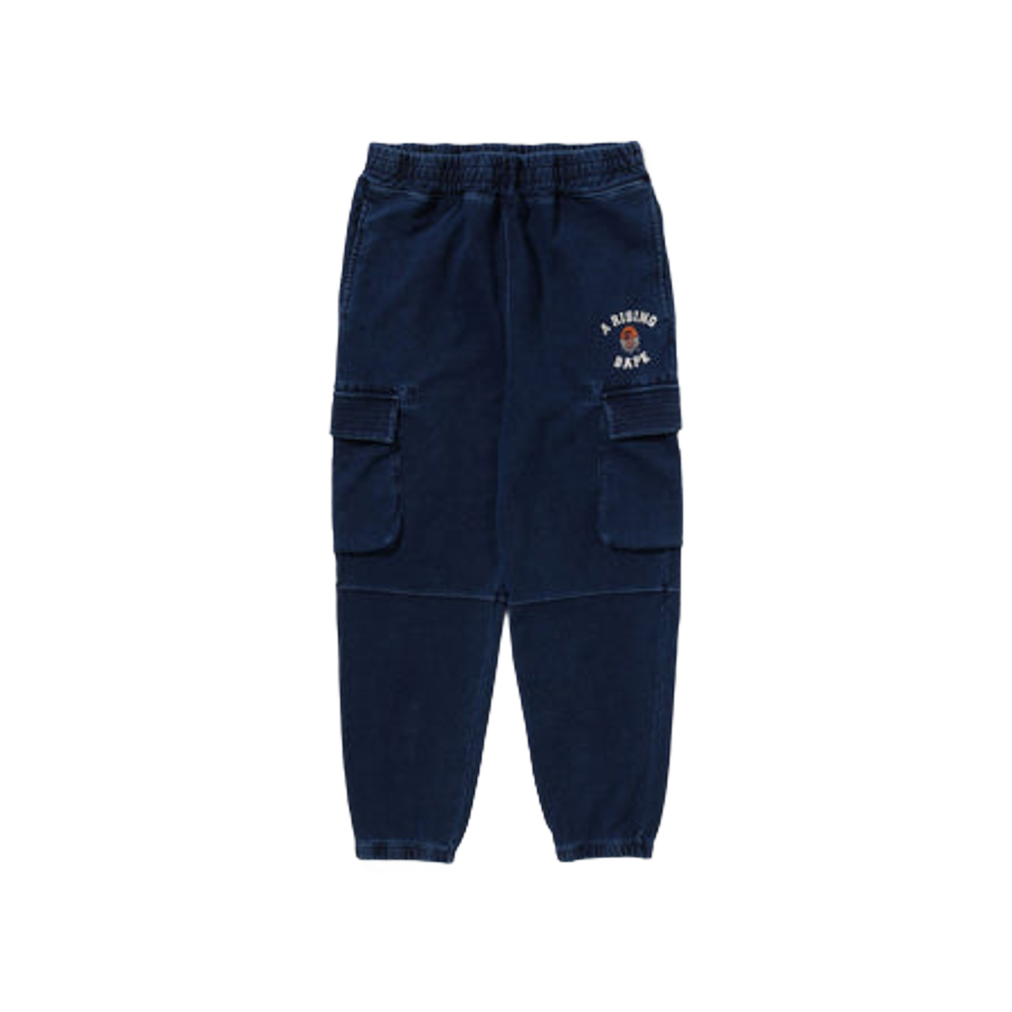 BAPE A Rising BAPE Military Indigo Sweatpants Indigo 상세 이미지 1