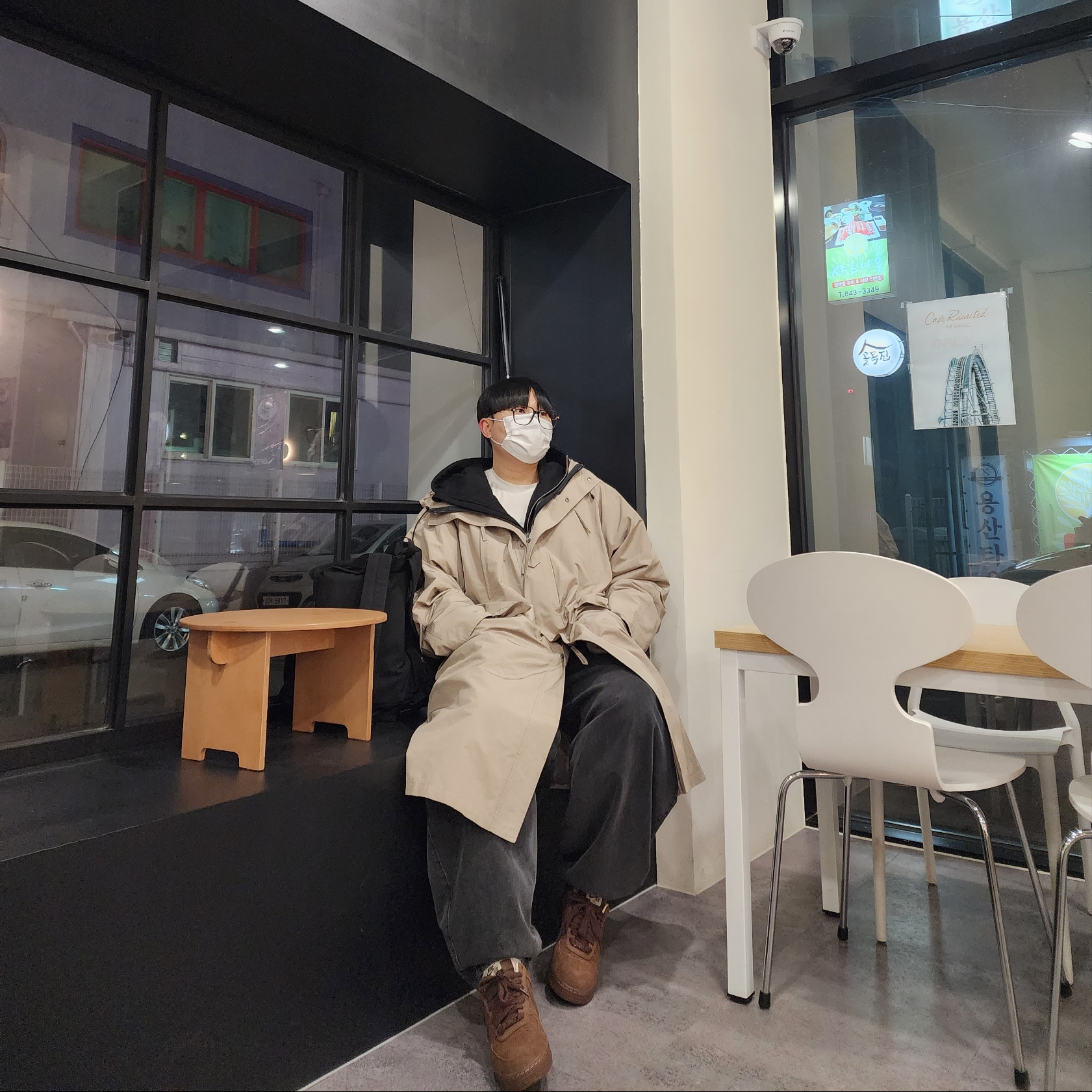 (W) Nike Air Force 1 '07 Cacao Wow 착용 스타일 - 4