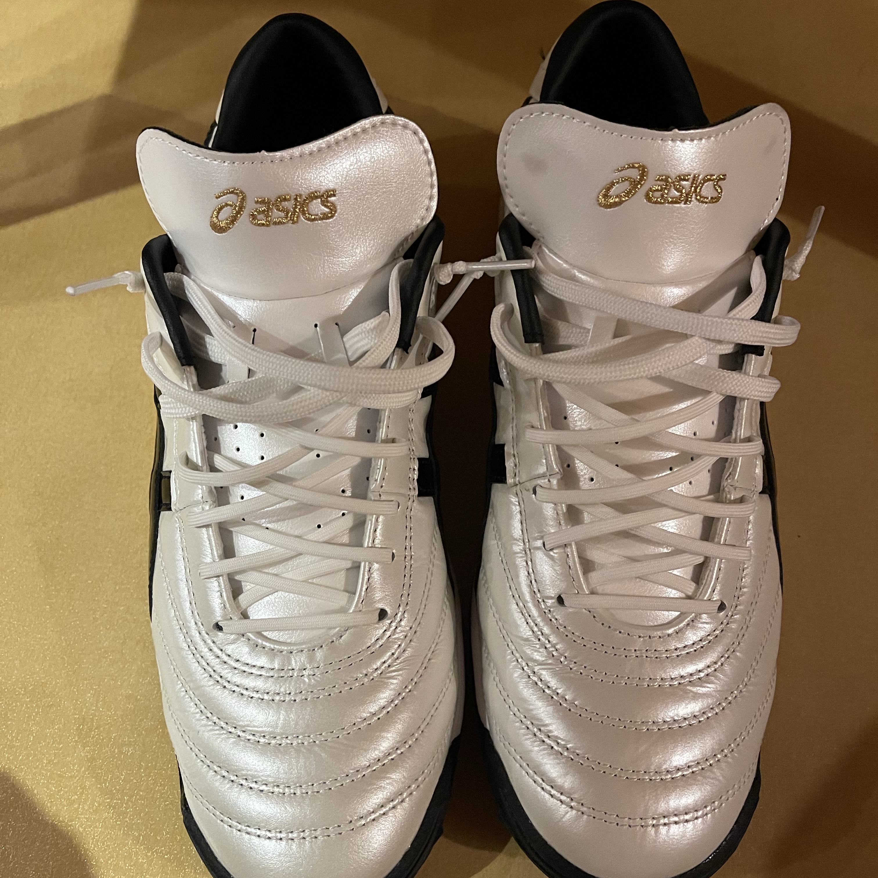Asics C3 FF TF White Black 착용 스타일