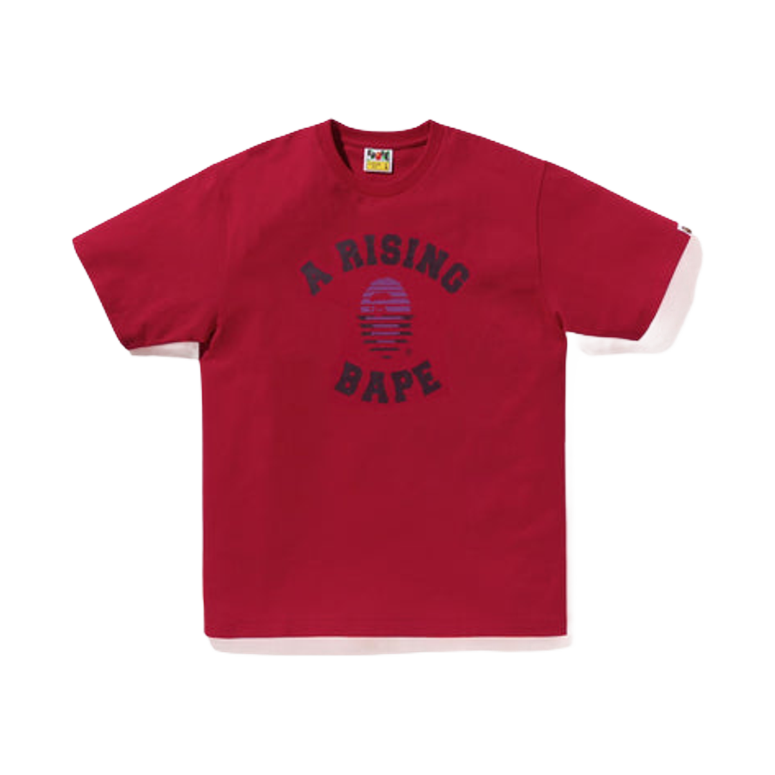 BAPE A Rising BAPE T-Shirt Purple 상세 이미지 1