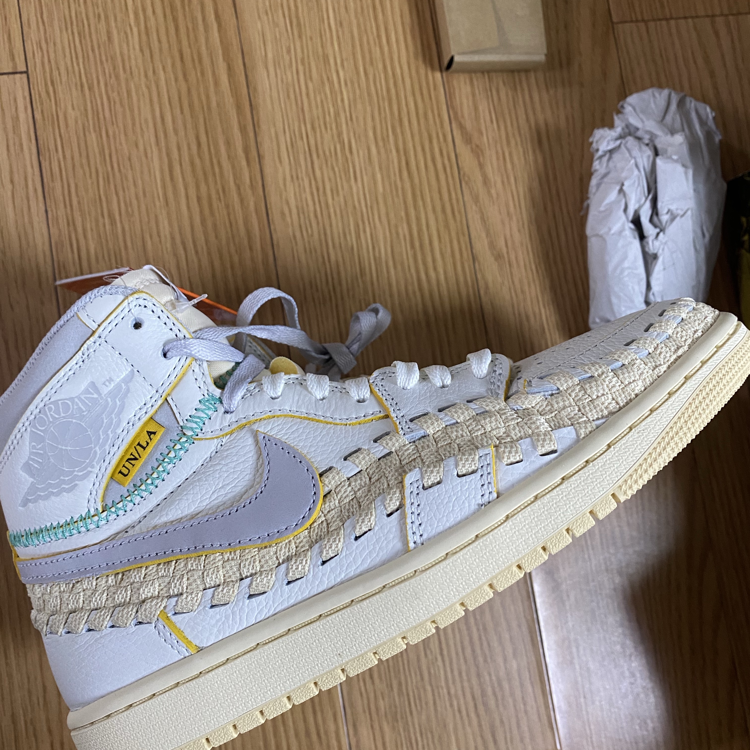 Jordan 1 x Bephies Beauty Supply x Union Retro High OG SP Summer '96 착용 스타일