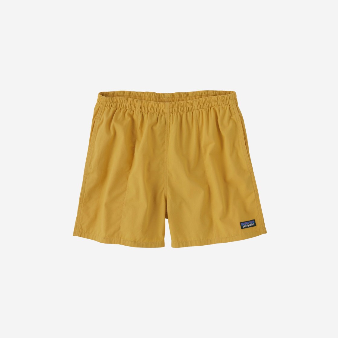 (W) Patagonia Funhoggers Cotton Shorts 4 Inch Surfboard Yellow 상세 이미지 1