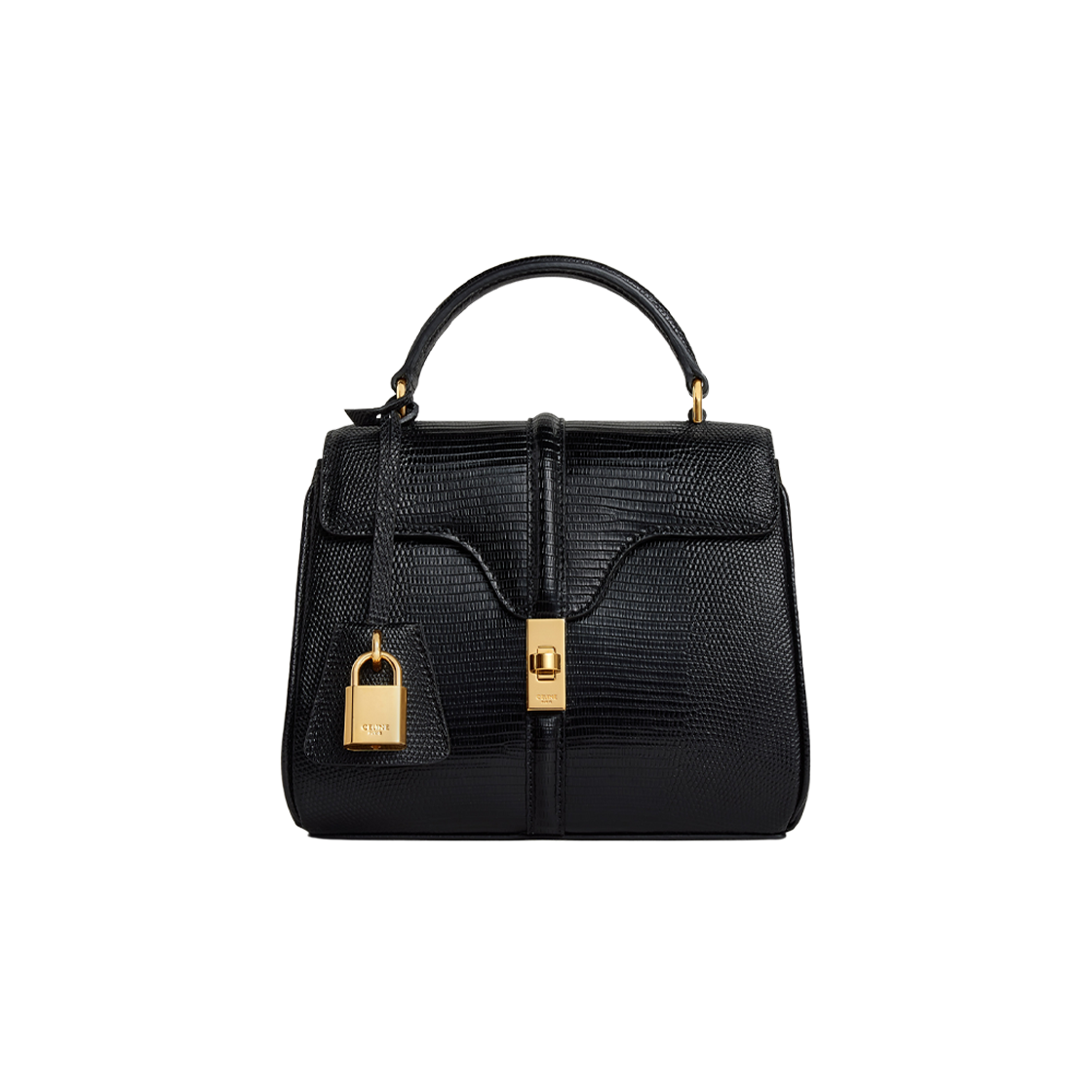 Celine Mini 16 in Lizard Black 상세 이미지 1