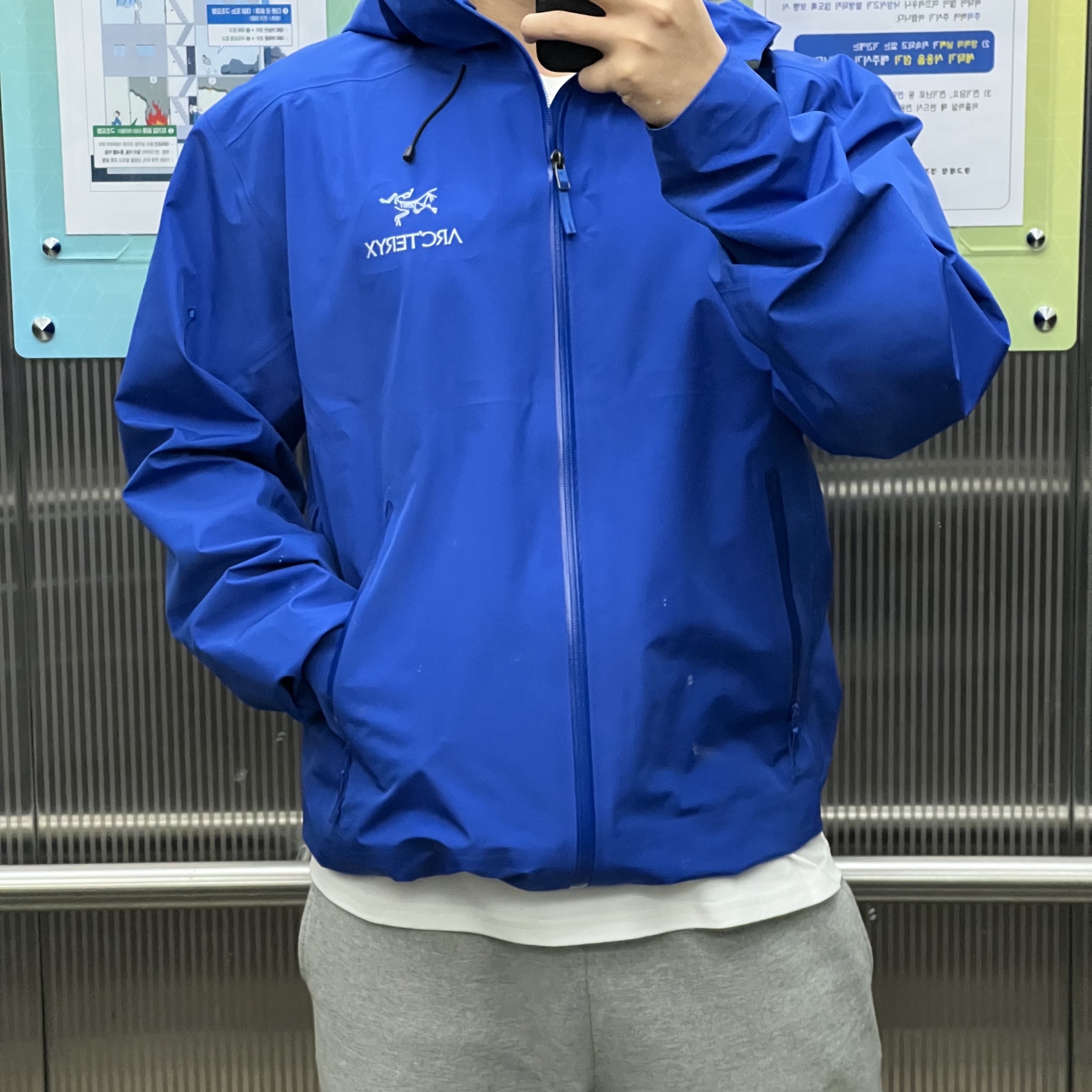 Arc'teryx Beta LT Jacket Vitality 착용 스타일