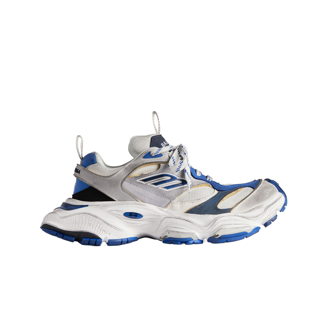 발렌시아가 카고 스니커즈 그레이 화이트 블루(Balenciaga Cargo Sneakers Grey White Blue)