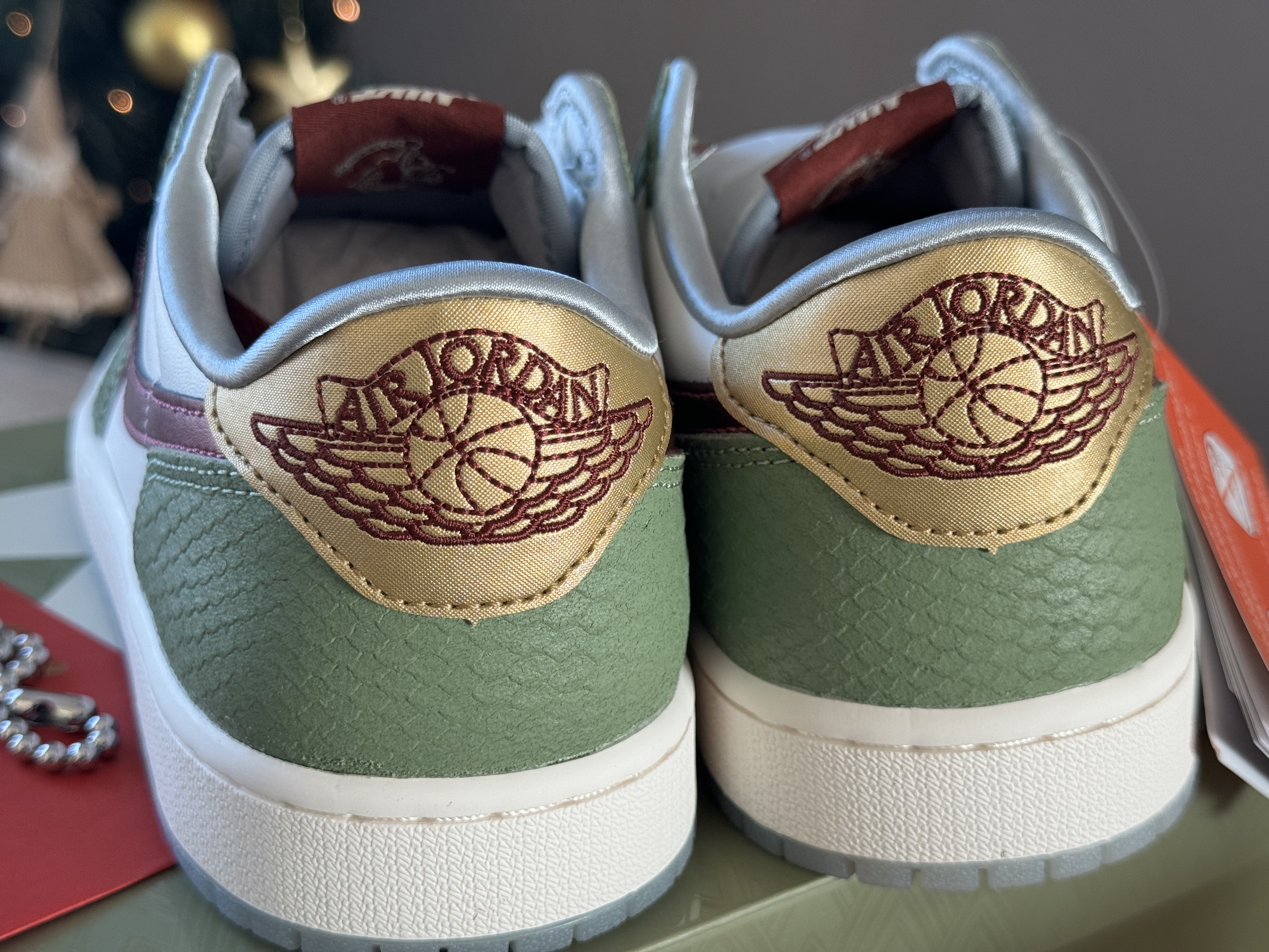 Jordan 1 Retro Low OG Chinese New Year 착용 스타일 - 5