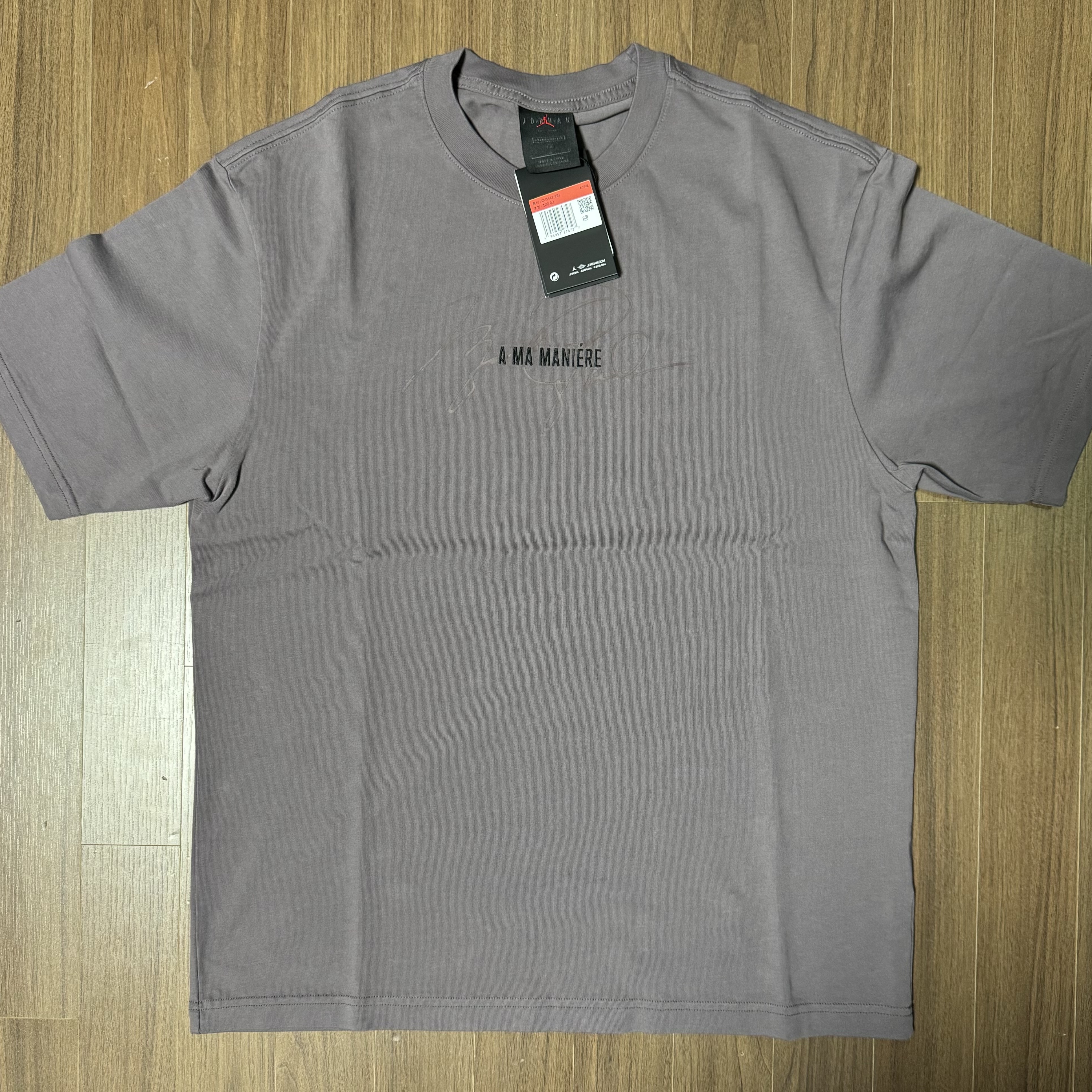 Jordan x A Ma Maniere T-Shirt Violet Ore - Asia 착용 스타일