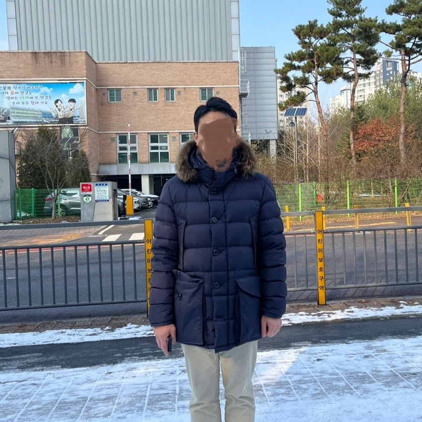 Moncler Cluny Long Down Jacket Black - 23FW 착용 스타일 - 1