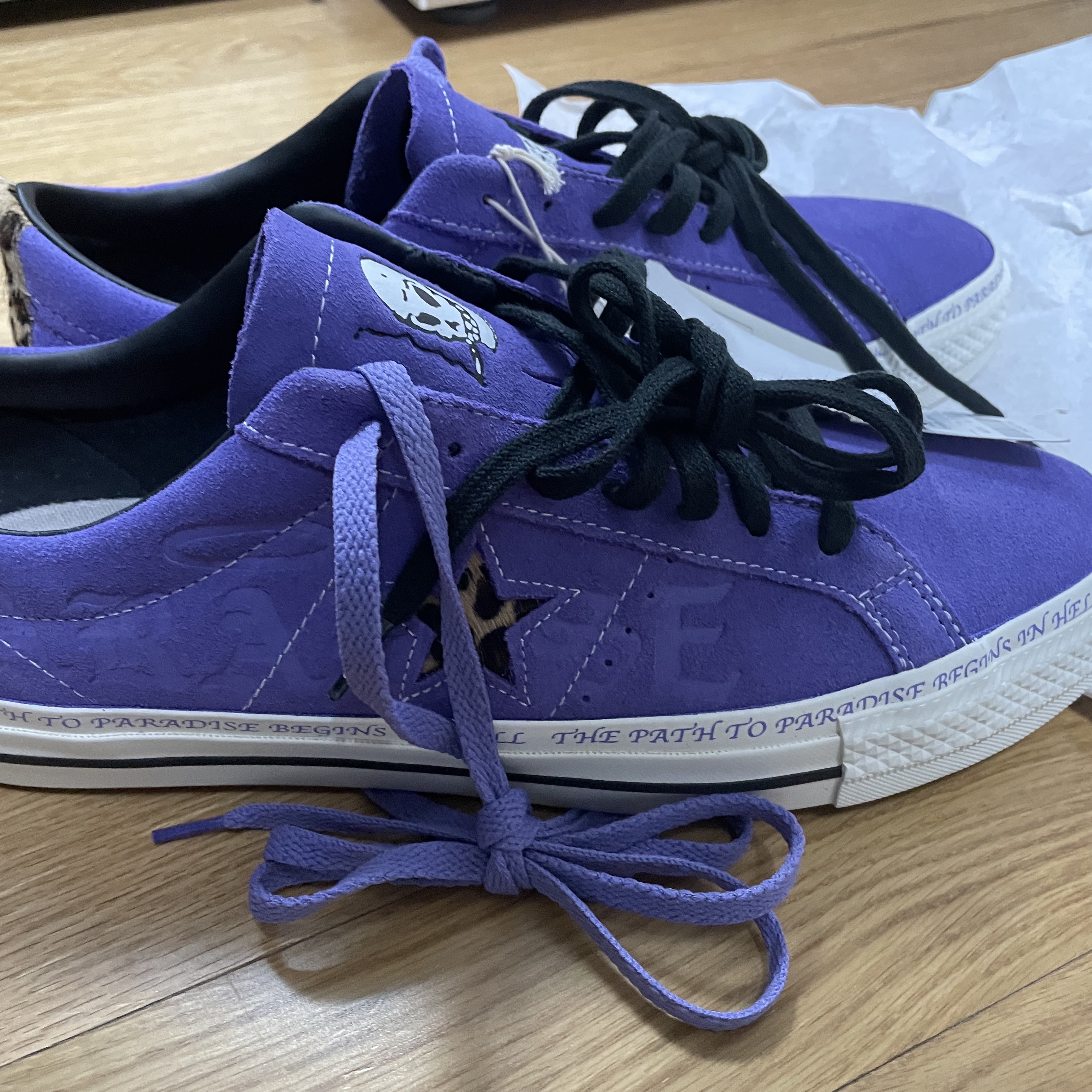 Converse x Sean Pablo One Star Ox Wild Lilac 착용 스타일