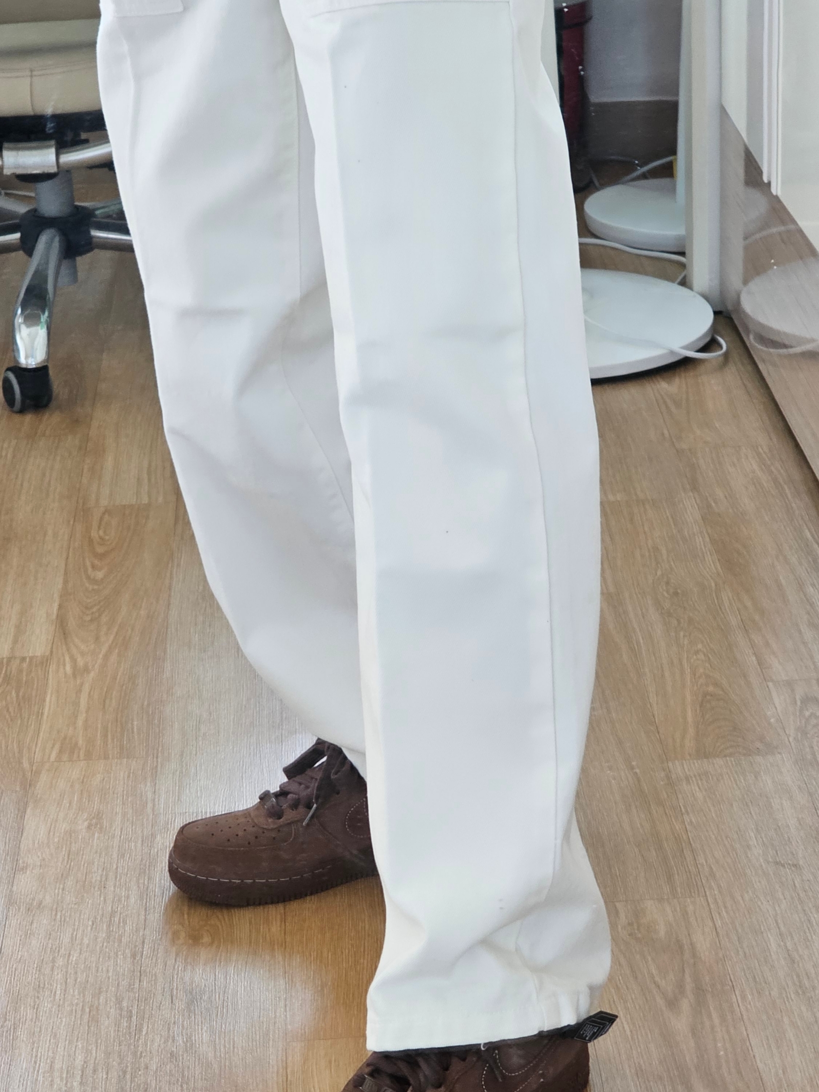 (W) Nike Air Force 1 '07 Cacao Wow 착용 스타일 - 4