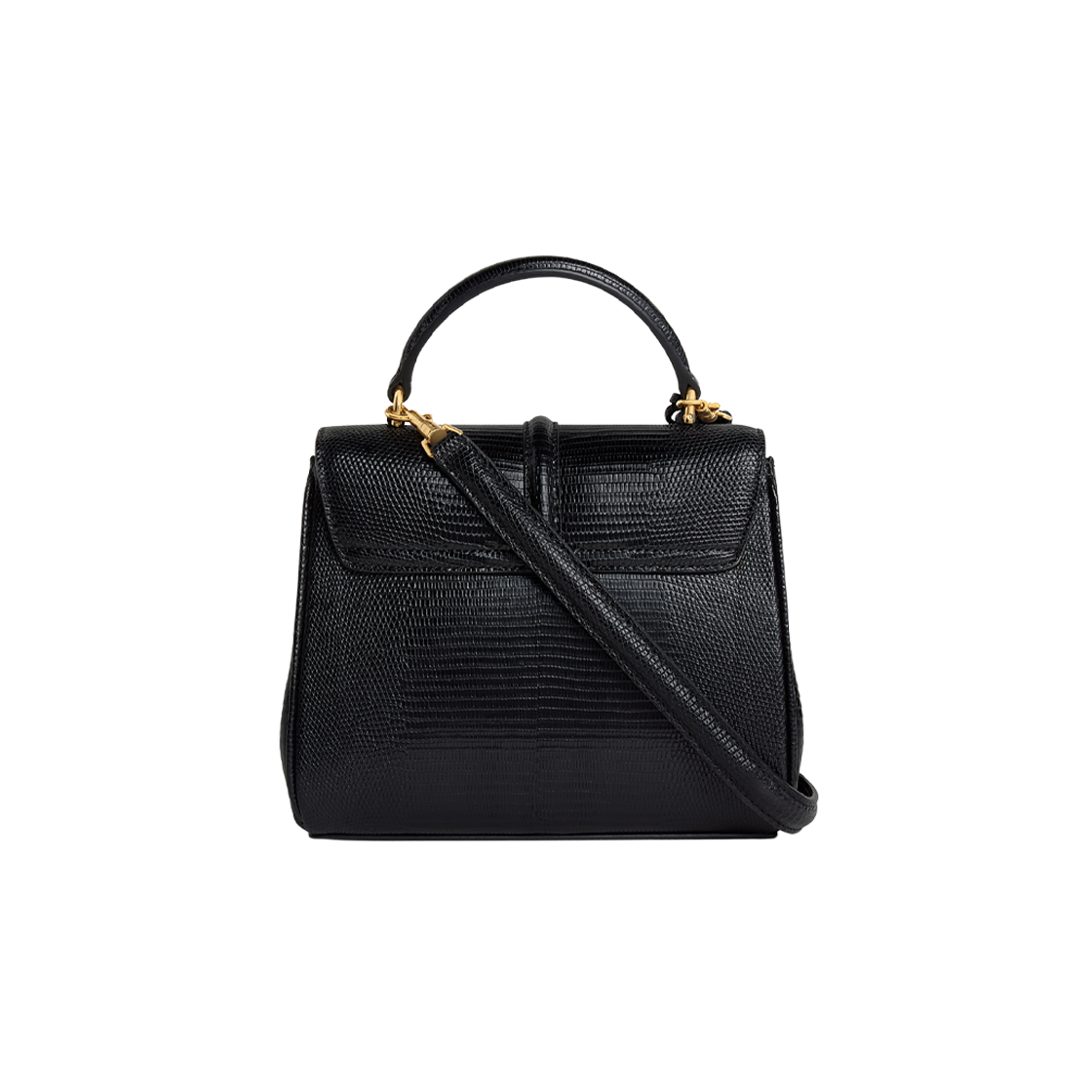 Celine Mini 16 in Lizard Black 상세 이미지 3