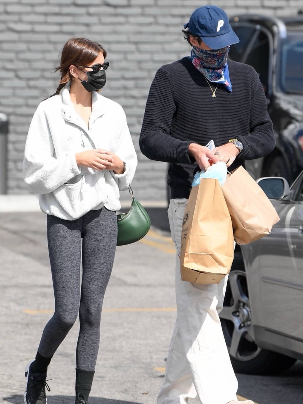 (W) Nike NSW Essential High Waist Leggings Dark Grey Heather - Asia, (W) Lululemon Align Super High-Rise 26 Inch Pants Graphite Grey - Asia 착용 스타일 - 6