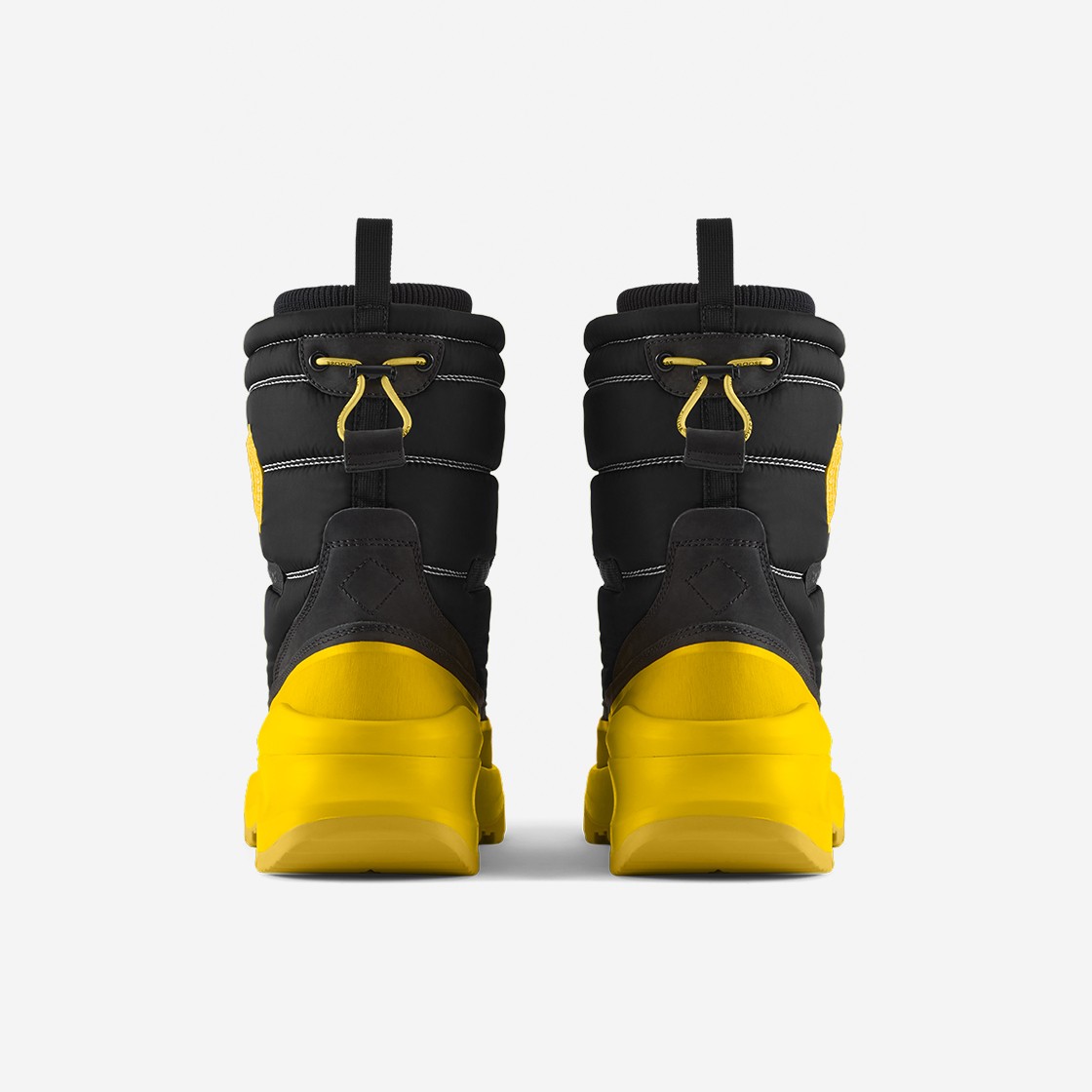 [KREAM 단독] Canada Goose x Pyer Moss Wild Brick Boots True Black Pyer Moss Yellow 상세 이미지 4