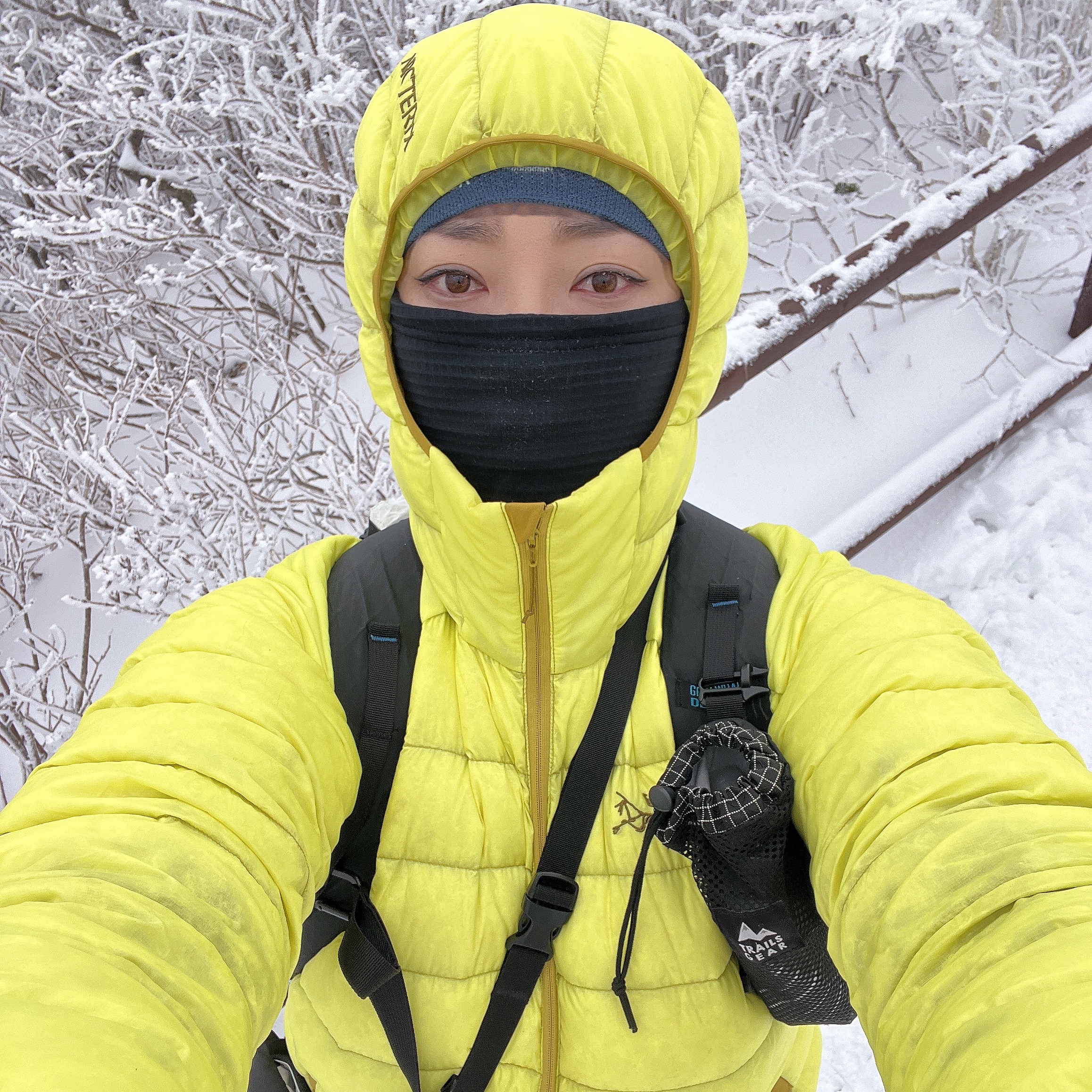 아크테릭스 맨티스 1 웨이스트팩 블랙, 아크테릭스 세륨 후디 오라클 착용 스타일 - 2