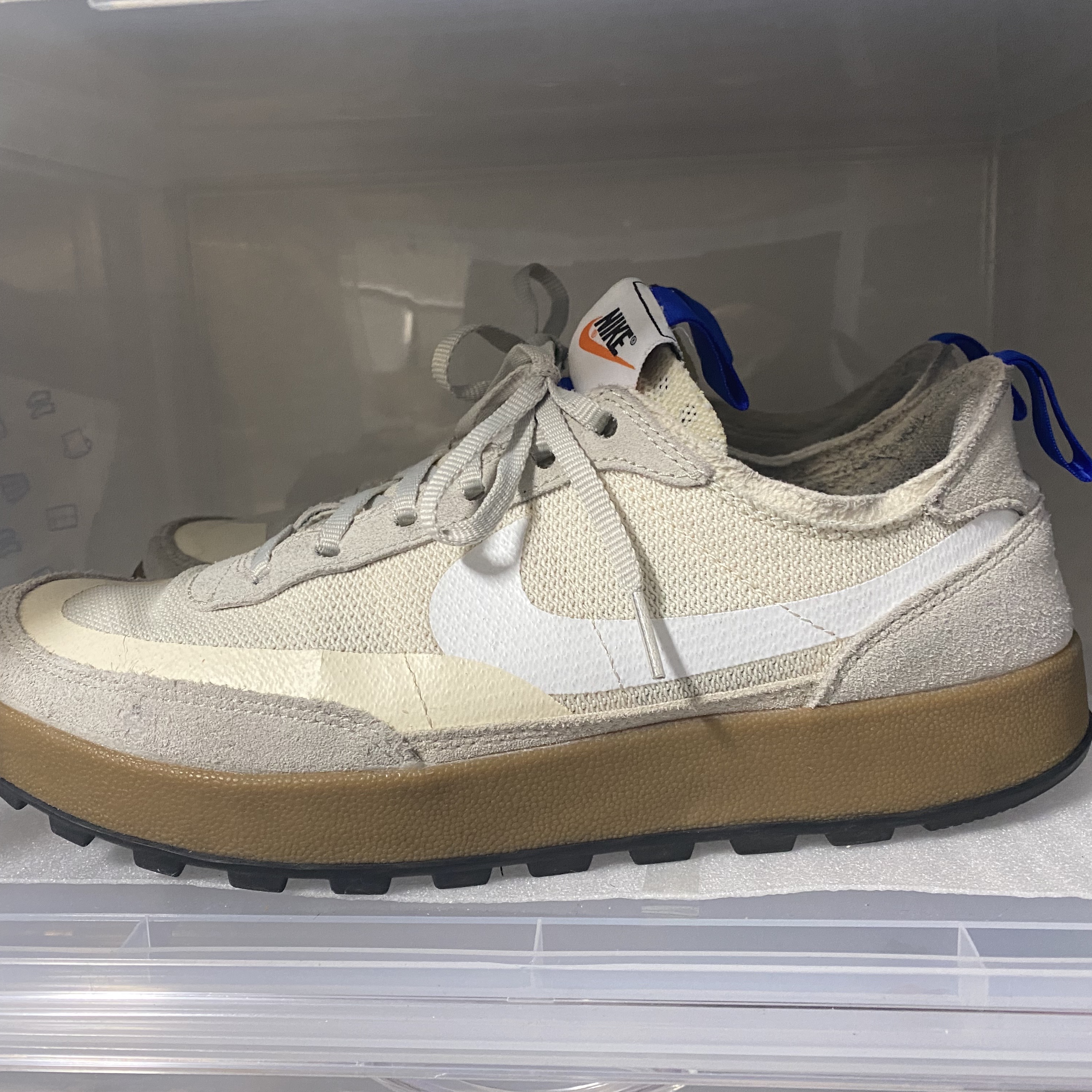 Nike x Tom Sachs General Purpose Shoe Light Cream 착용 스타일