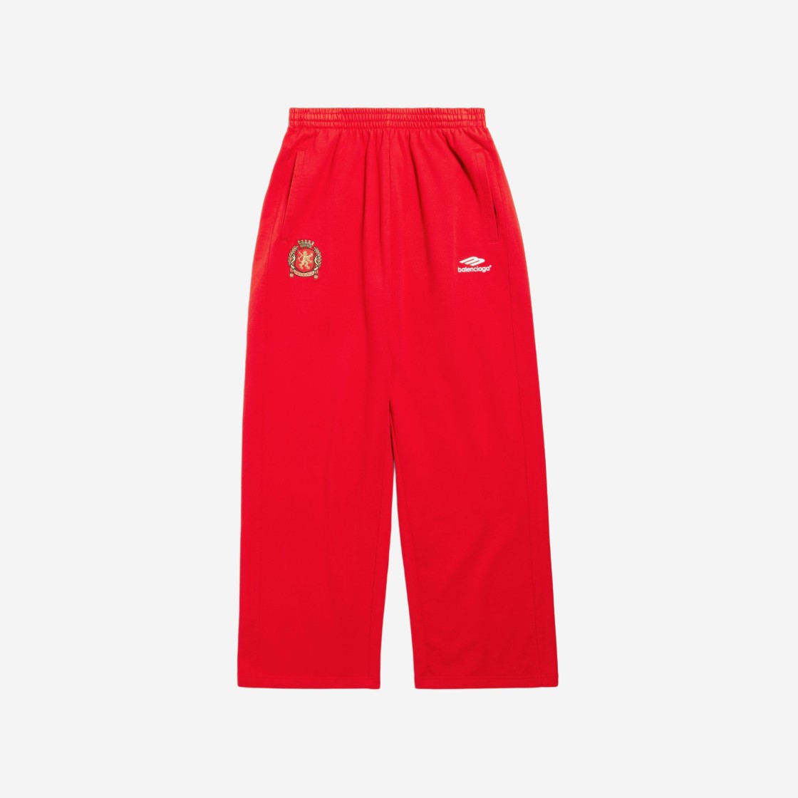 Balenciaga Soccer Series Soccer Baggy Sweatpants Red 상세 이미지 1