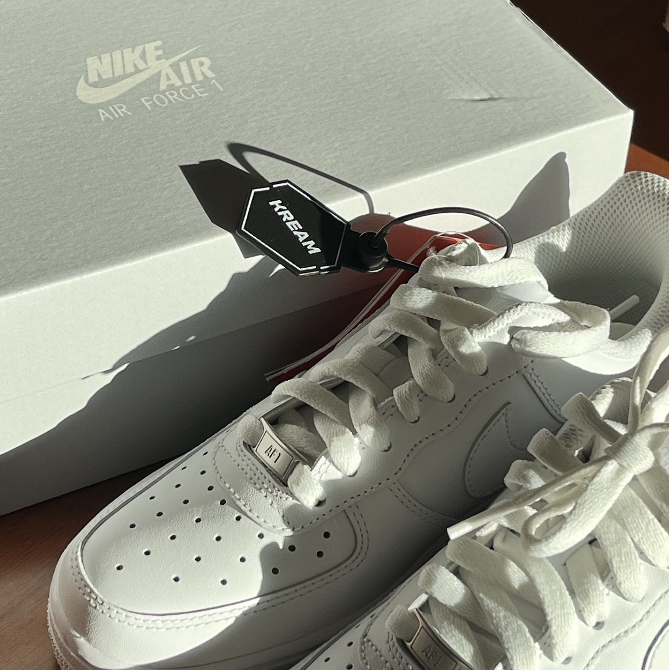 (W) Nike Air Force 1 '07 Low White 착용 스타일