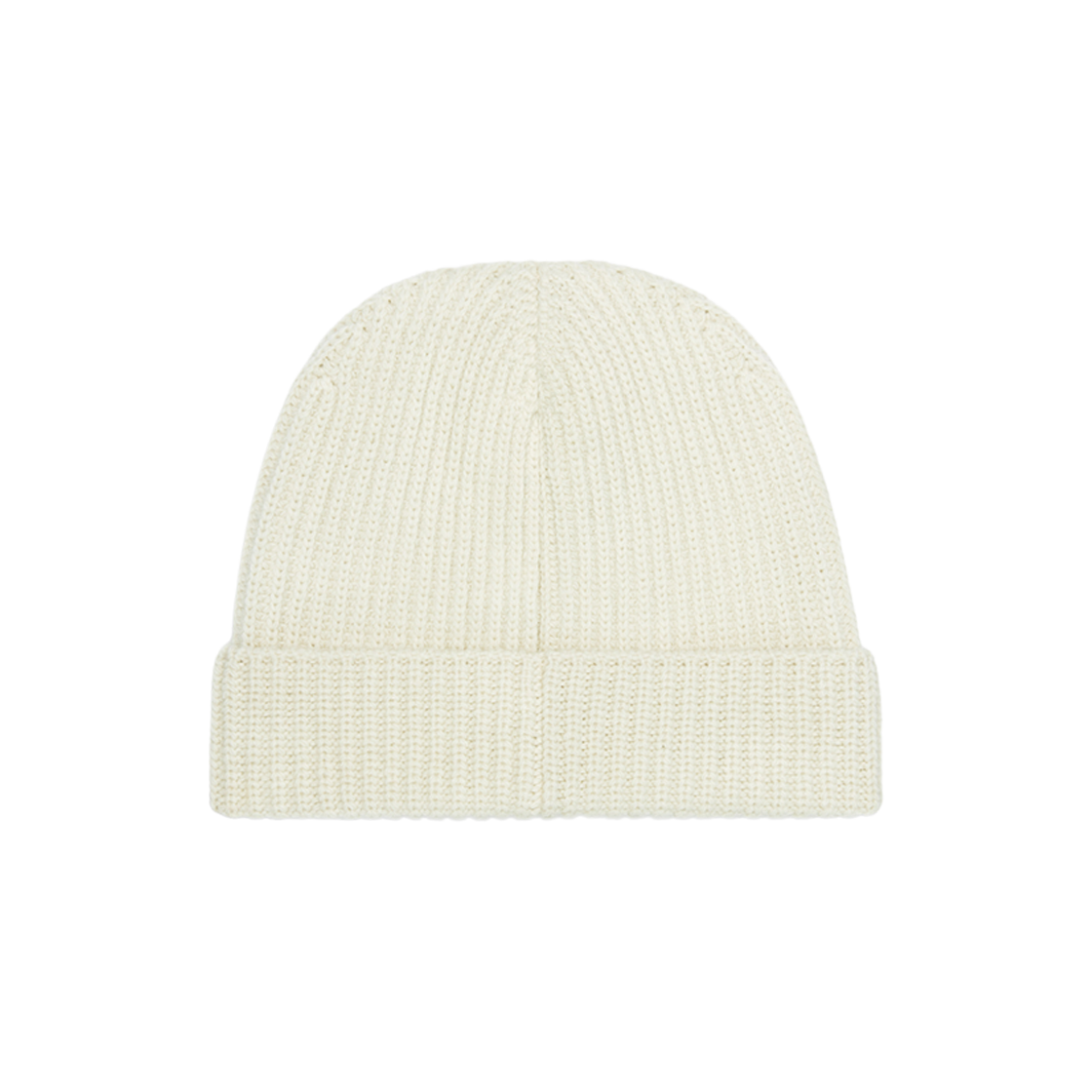 Celine Beanie in Ribbed Wool Ecru 상세 이미지 2