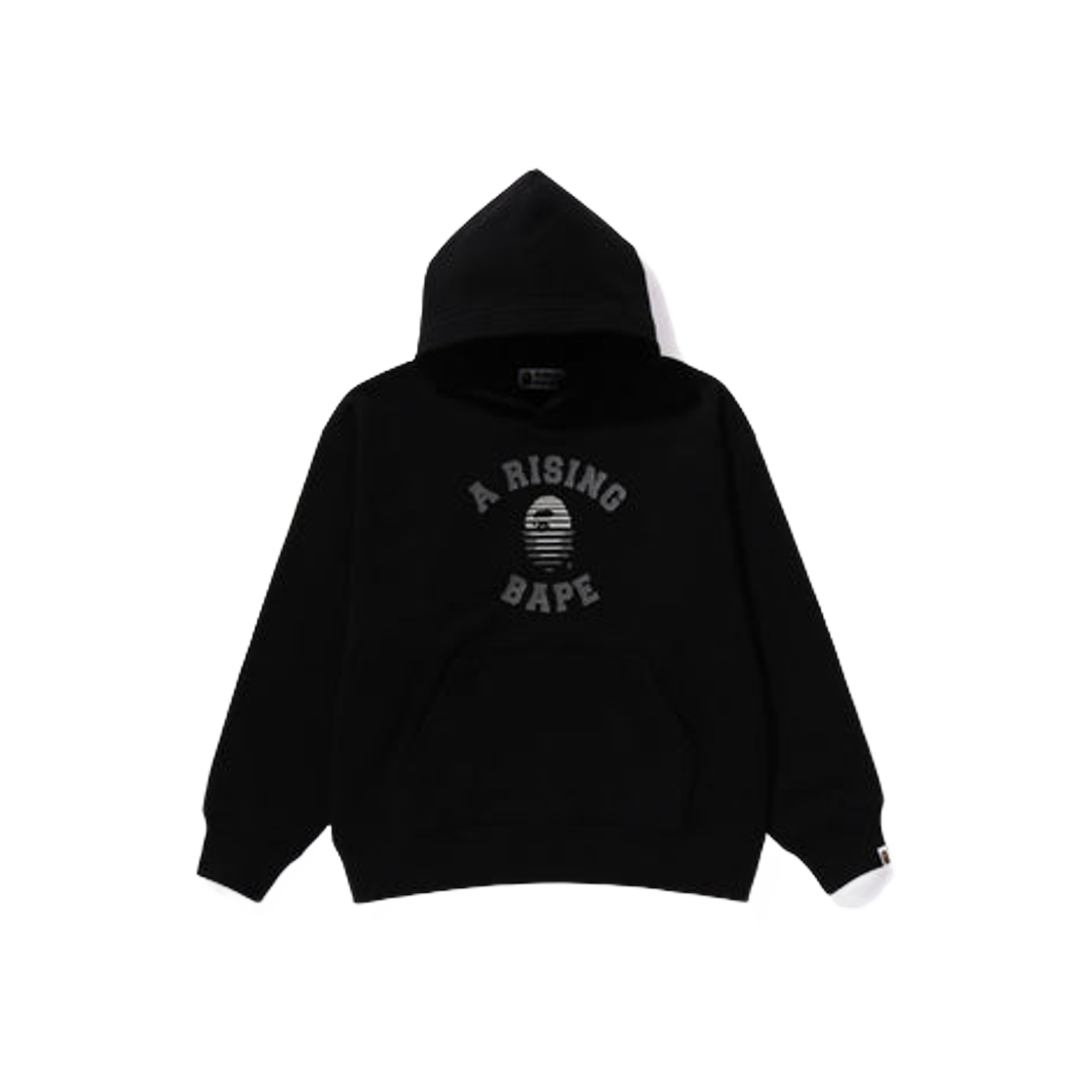 BAPE A Rising Bape Pullover Hoodie Black