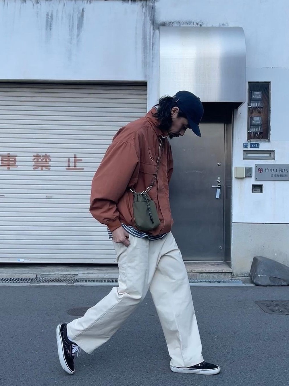 Supreme Box Logo T-Shirt Red - 23FW, Human Made Checked BD S/S Shirt Red 착용 스타일 - 4