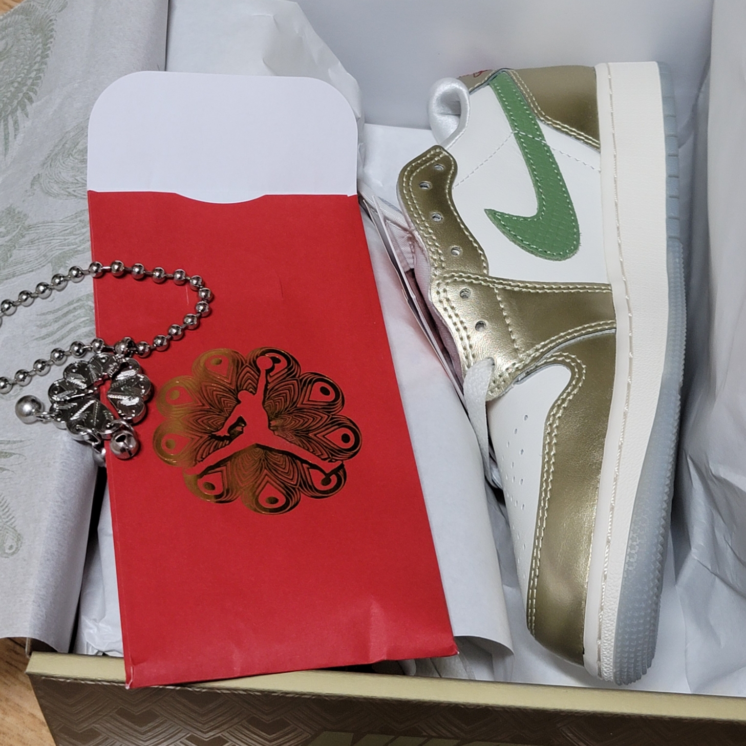 (GS) Jordan 1 Retro Low OG Chinese New Year 착용 스타일 - 1
