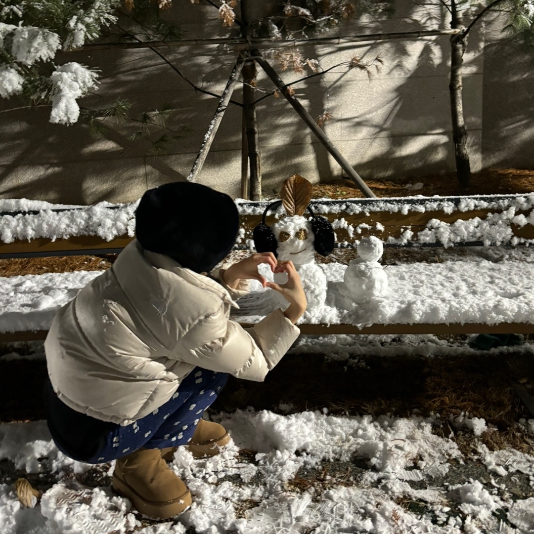 (W) Rockfishweatherwear Cloudy Maxi Winter Short Boots Chestnut 착용 스타일