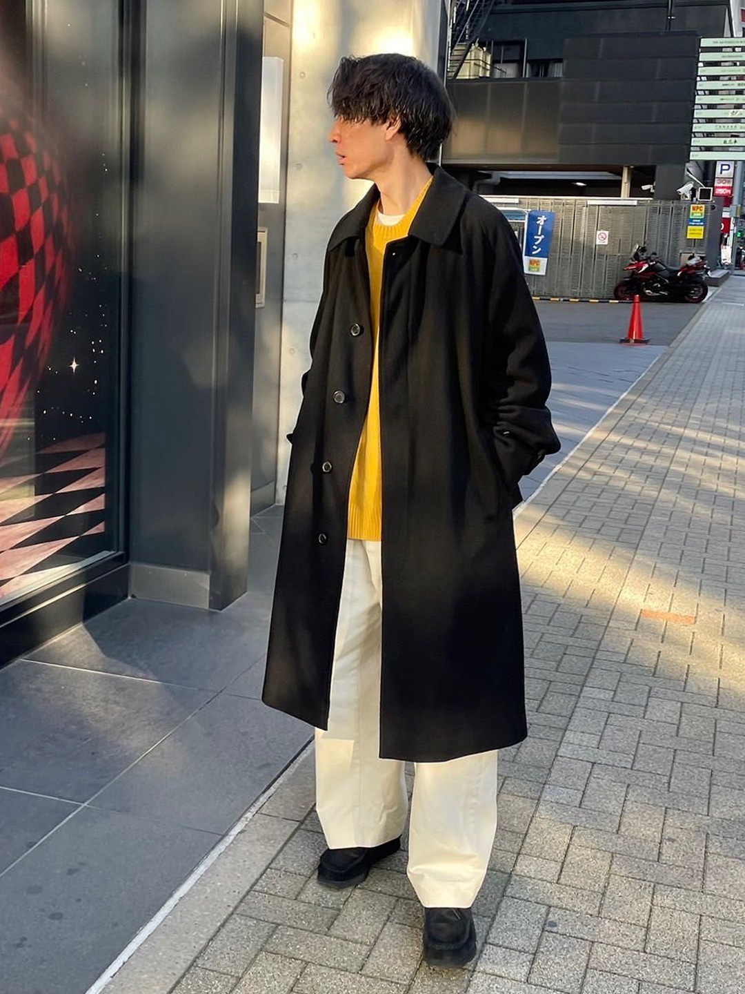 Clarks Wallabee Black Suede, Clarks Wallabee Maple Suede 착용 스타일 - 3