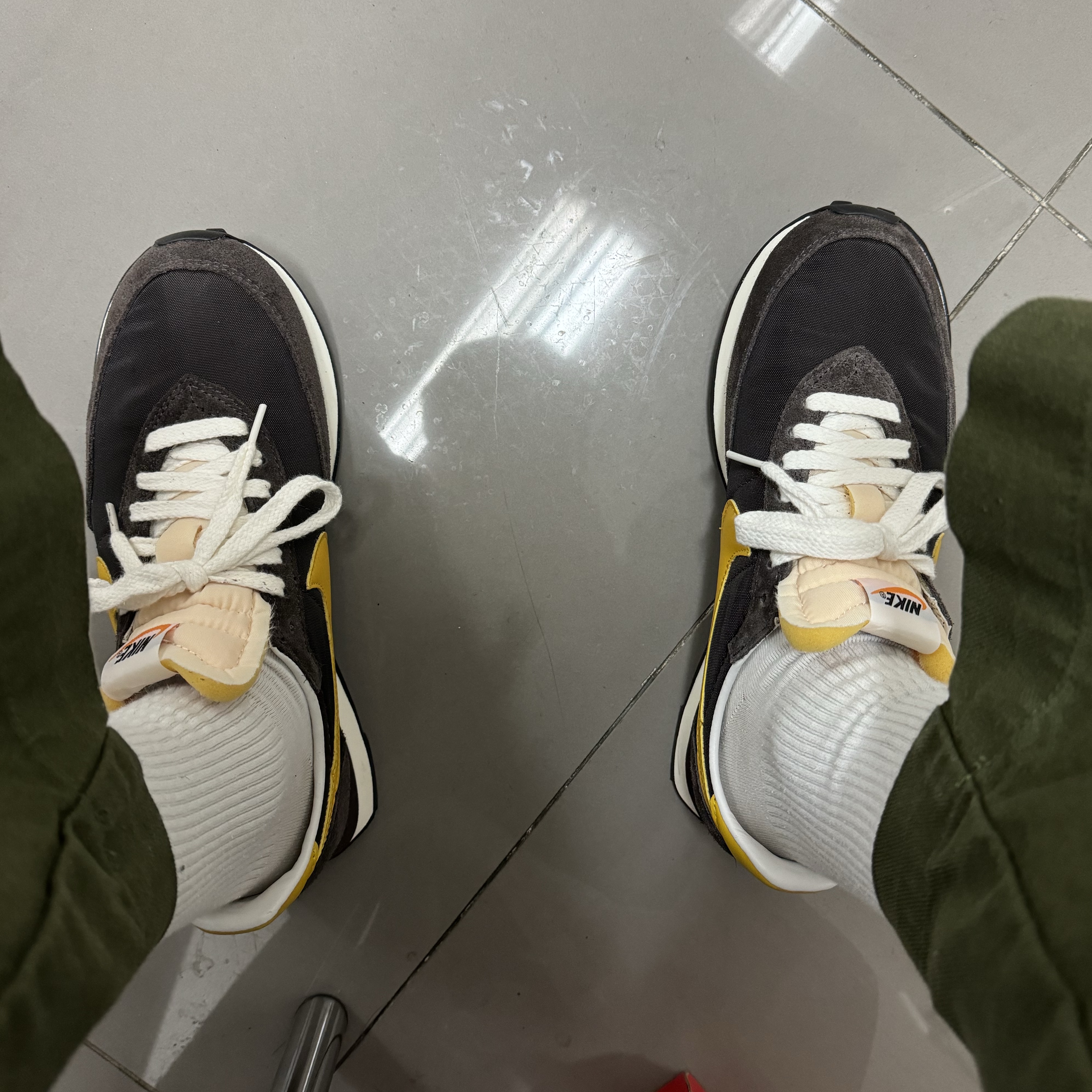Nike Waffle Trainer 2 SP Velvet Brown 착용 스타일 - 5