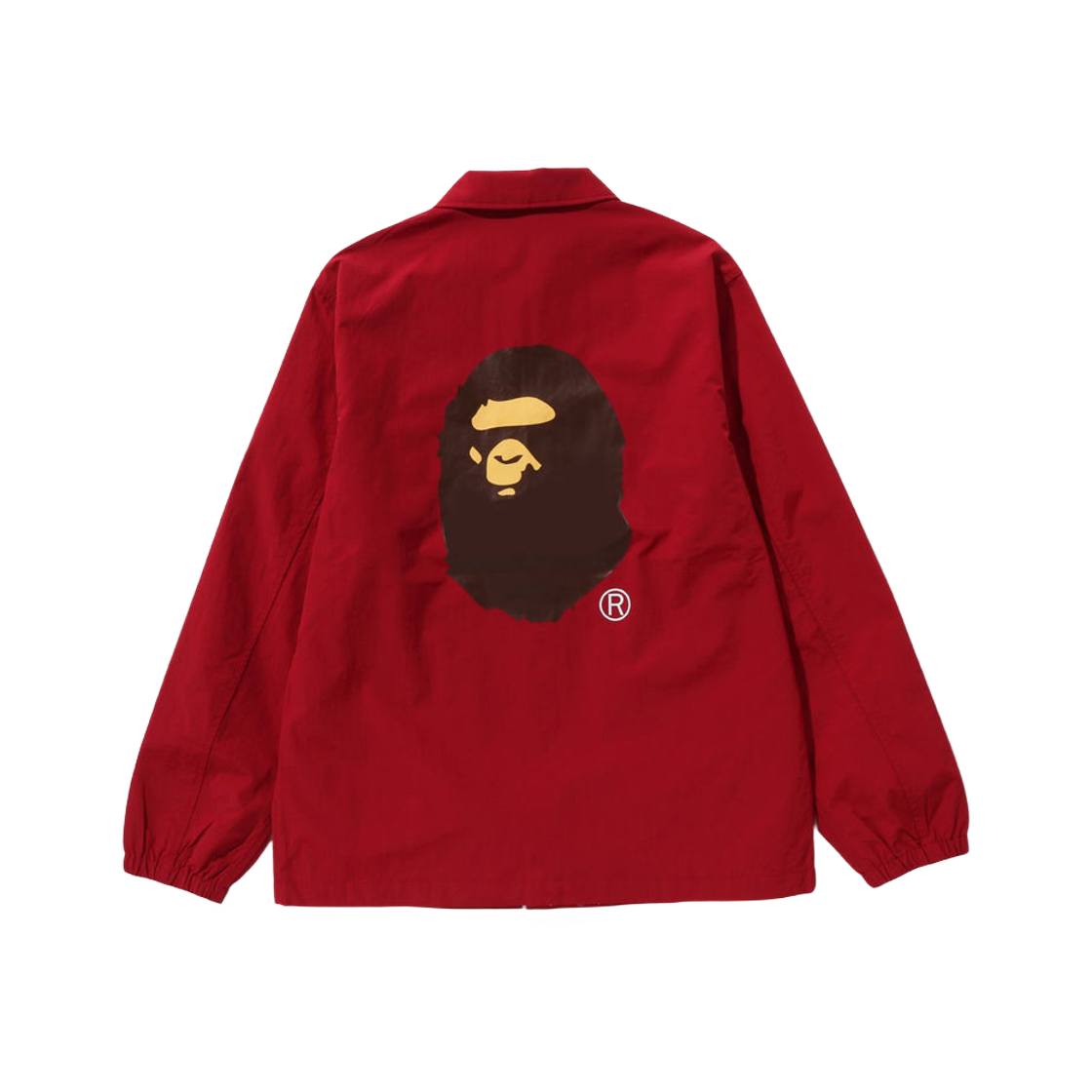 BAPE Logo Coach Jacket Red - Online Exclusive 상세 이미지 2