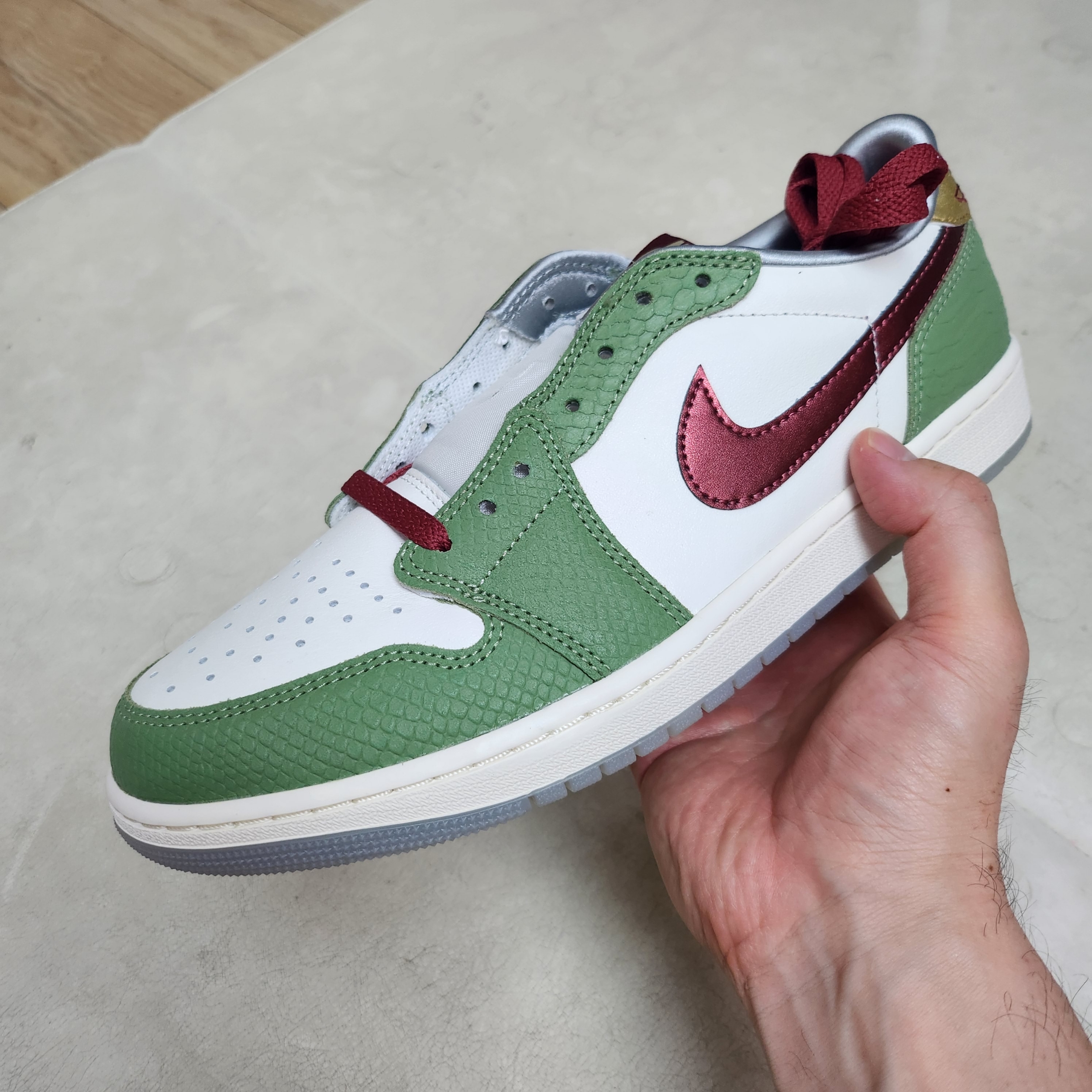 Jordan 1 Retro Low OG Chinese New Year 착용 스타일 - 1