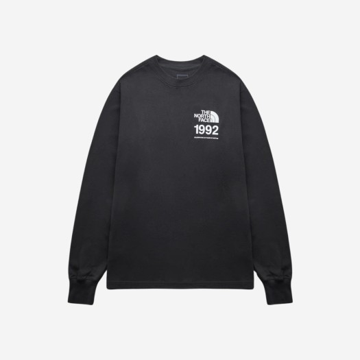 노스페이스 프린티드 헤비웨이트 롱슬리브 티셔츠 TNF 블랙