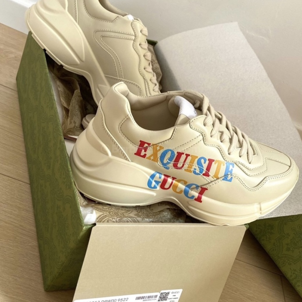 (W) Gucci Rhyton Exquisite Ivory 착용 스타일 - 1