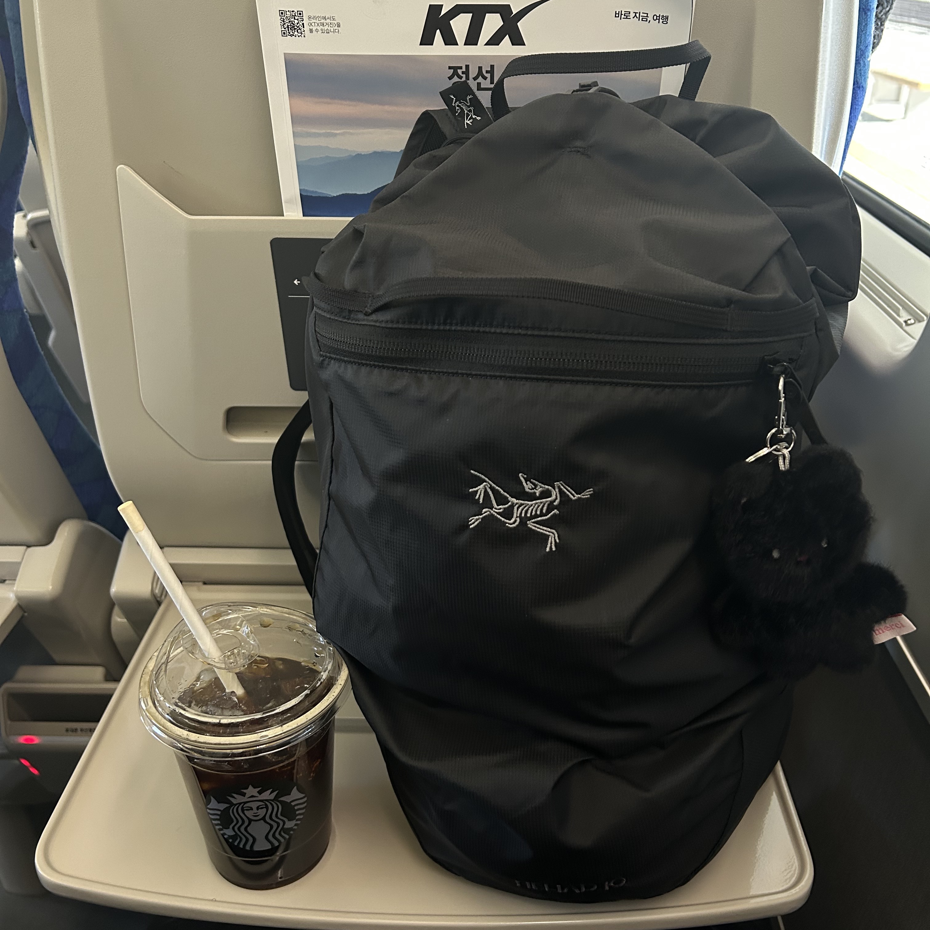 Arc'teryx Heliad 10 Backpack Black 착용 스타일