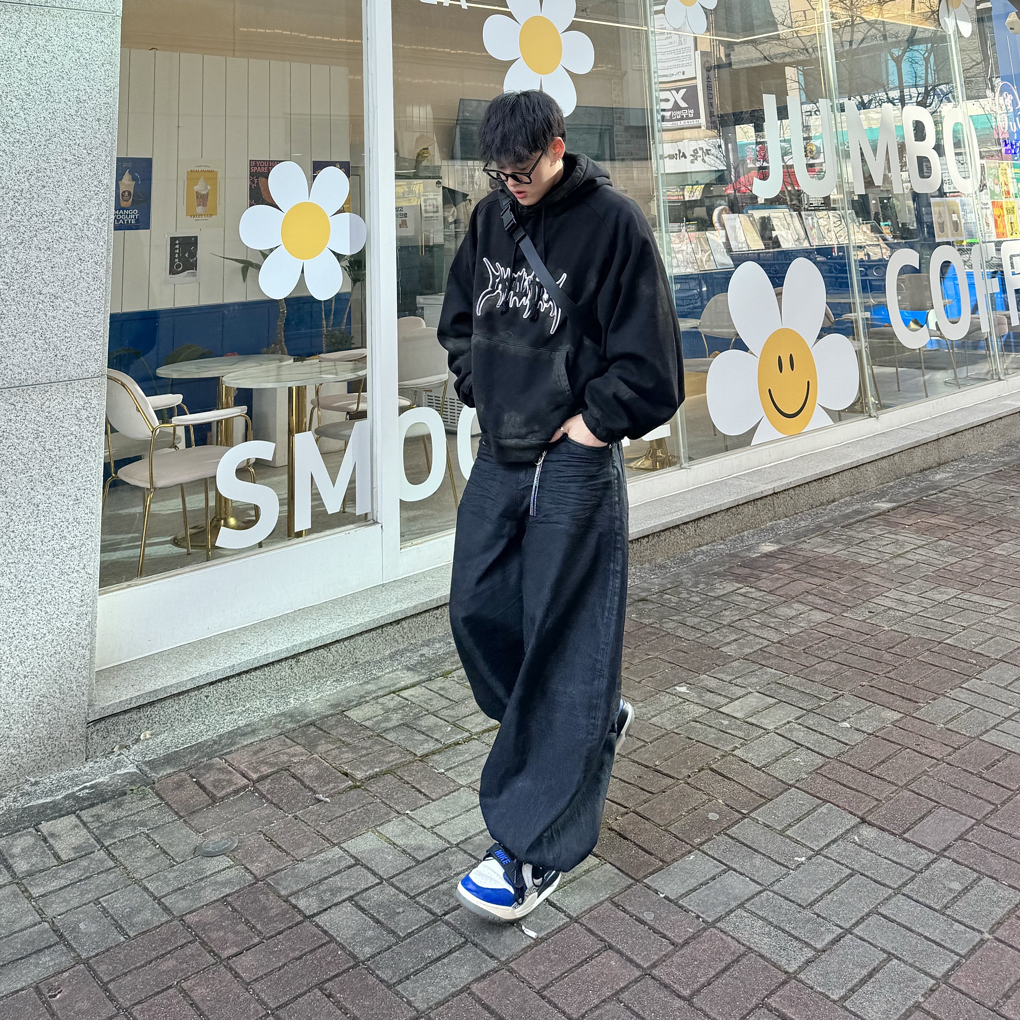 Jordan Legacy 312 Storm Blue 착용 스타일 - 6