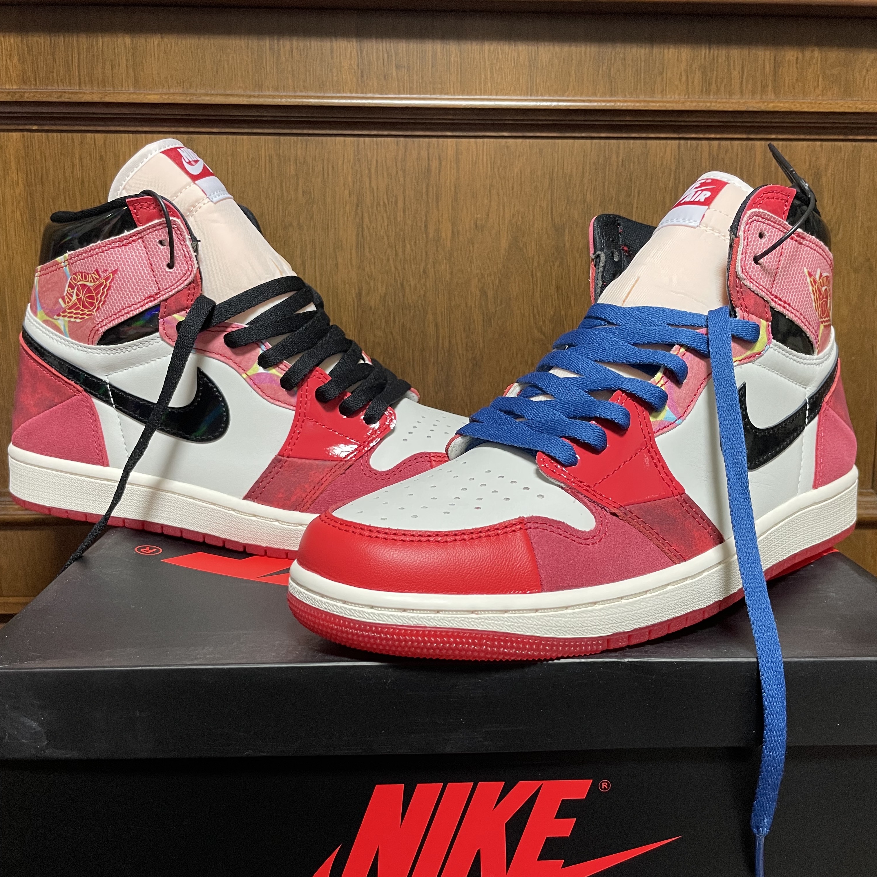 Jordan 1 Retro High Spider-Man Next Chapter 착용 스타일