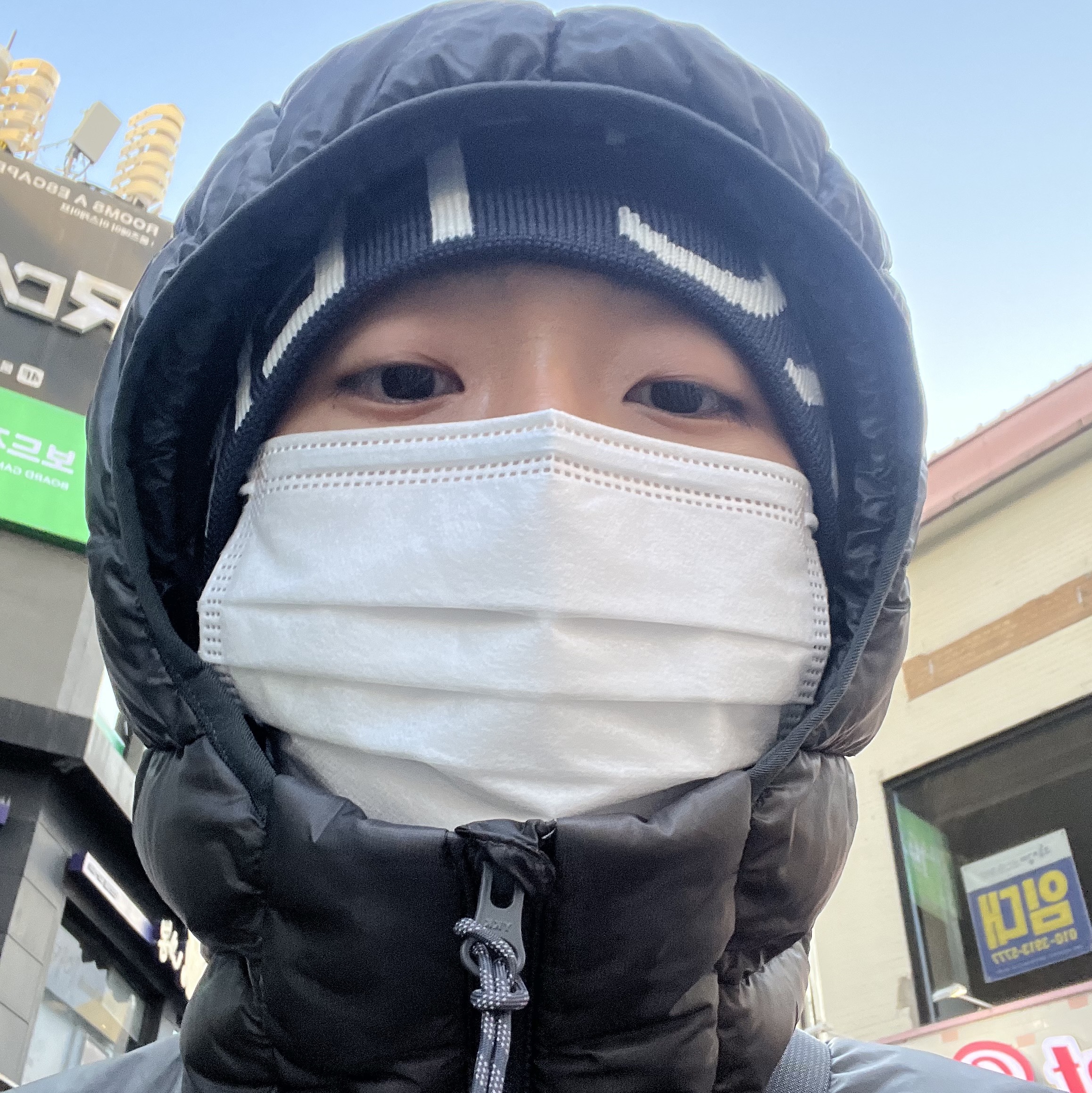 Thug Club Thug Pants (2) Black, Arc'teryx Word Head Toque Black Sapphire 착용 스타일 - 3